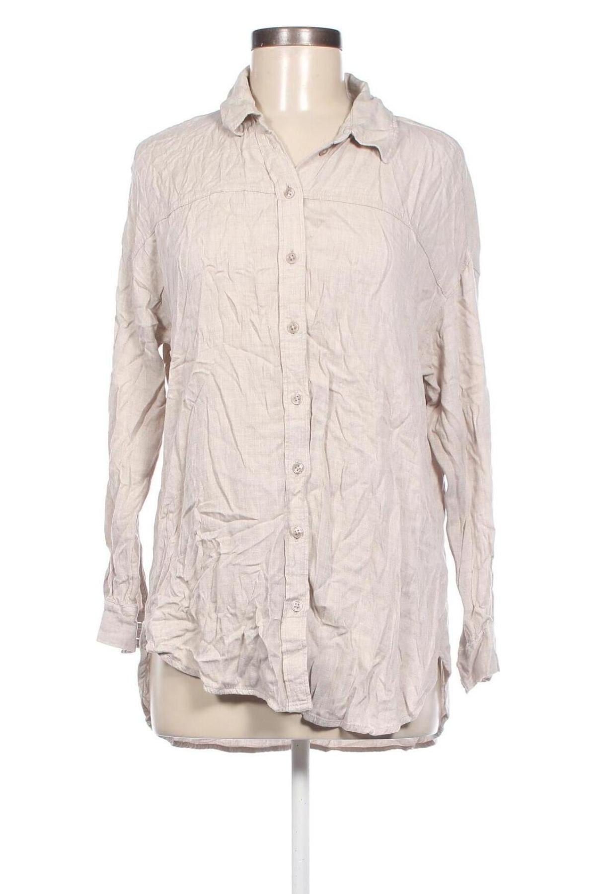 Γυναικείο πουκάμισο Tom Tailor, Μέγεθος M, Χρώμα  Μπέζ, Τιμή 8,41 €