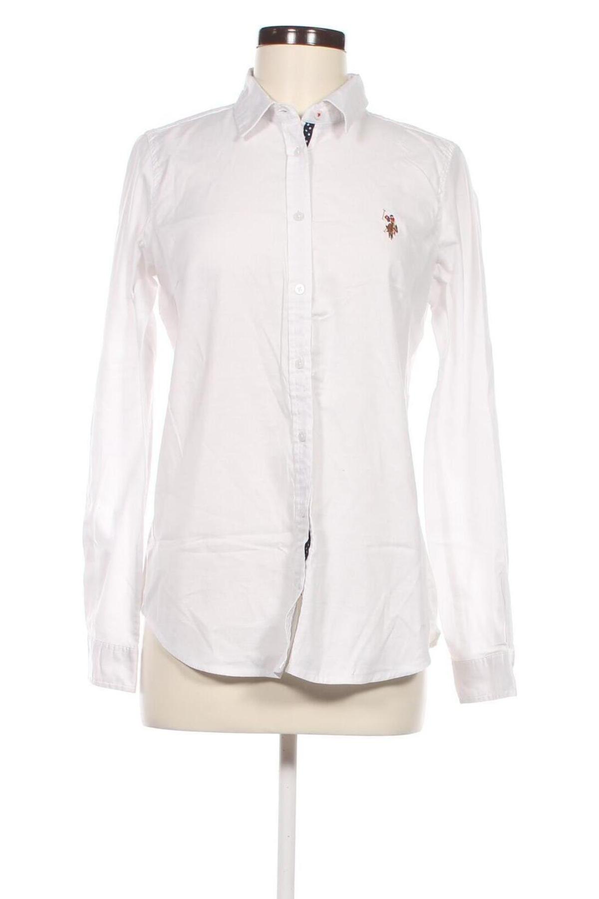 Dámska košeľa  U.S. Polo Assn., Veľkosť M, Farba Biela, Cena  24,46 €