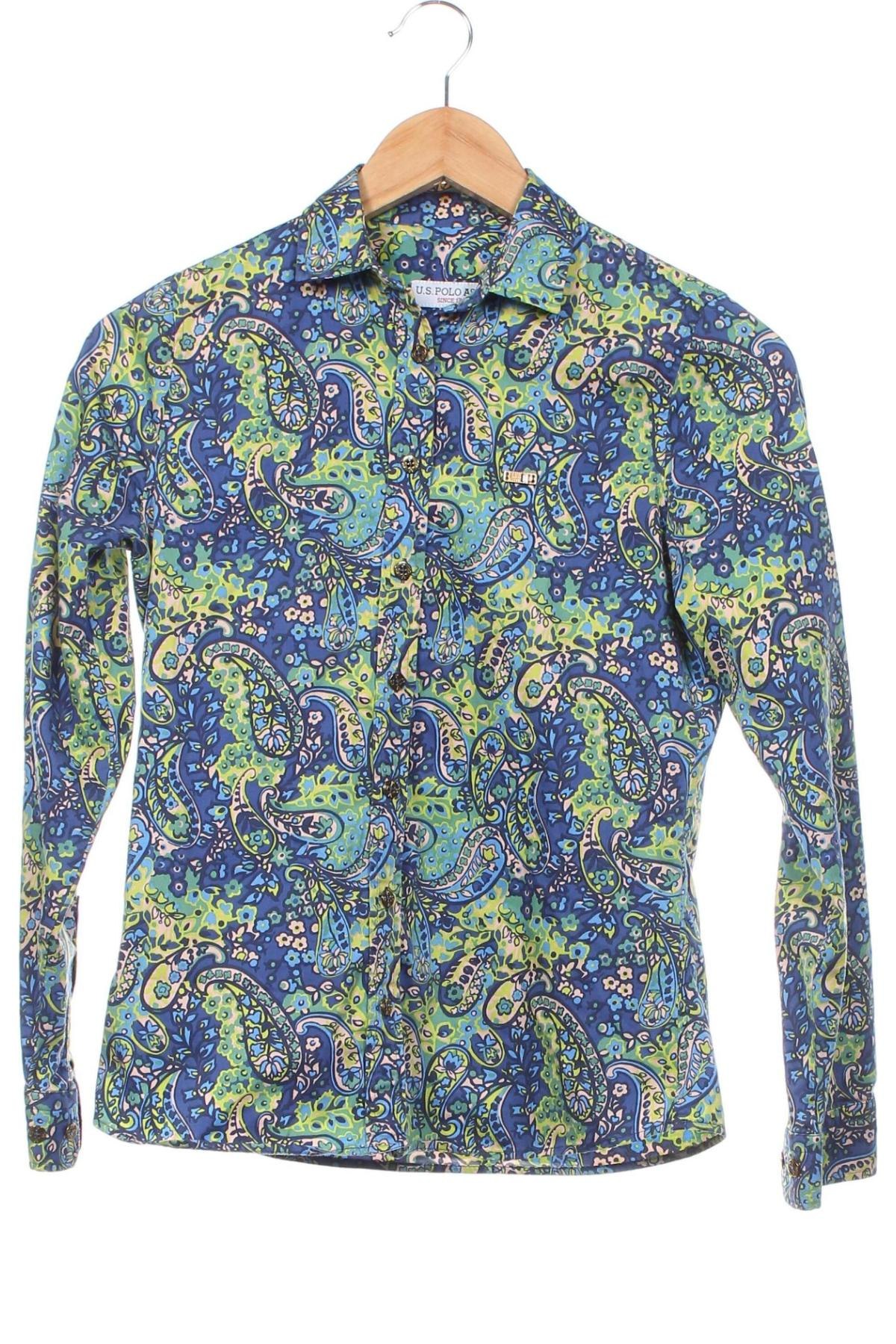 Γυναικείο πουκάμισο U.S. Polo Assn., Μέγεθος XXS, Χρώμα Πολύχρωμο, Τιμή 15,22 €
