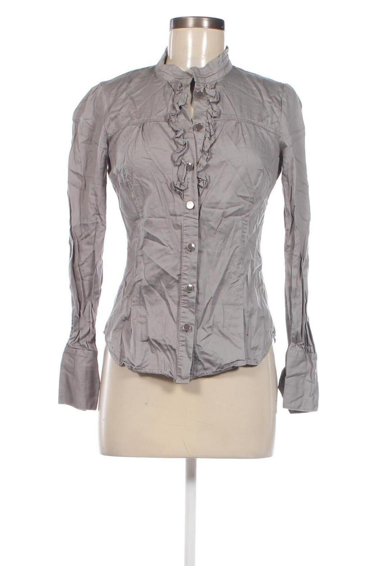 Γυναικείο πουκάμισο Vero Moda, Μέγεθος M, Χρώμα Γκρί, Τιμή 5,57 €