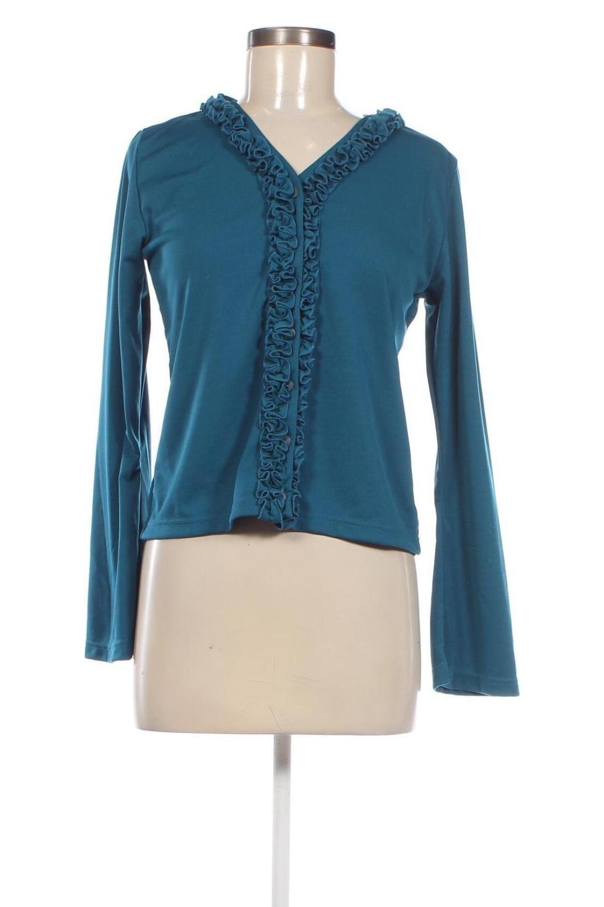 Γυναικείο πουκάμισο Vero Moda, Μέγεθος S, Χρώμα Μπλέ, Τιμή 5,57 €