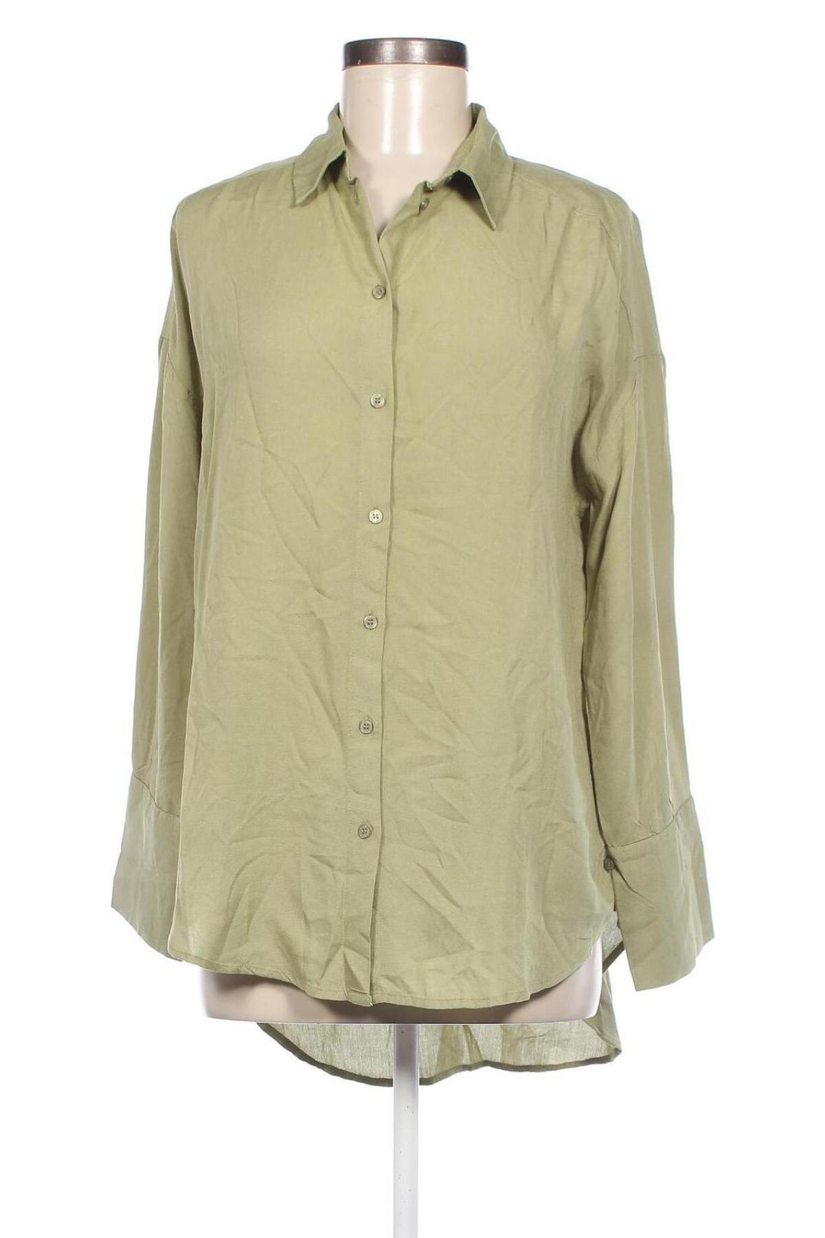 Дамска риза Vero Moda, Размер XS, Цвят Зелен, Цена 25,30 лв.