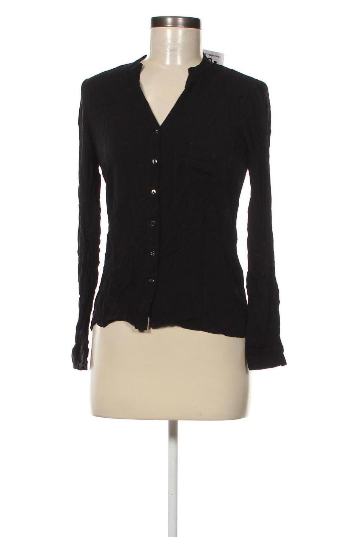 Γυναικείο πουκάμισο Vero Moda, Μέγεθος S, Χρώμα Μαύρο, Τιμή 6,19 €