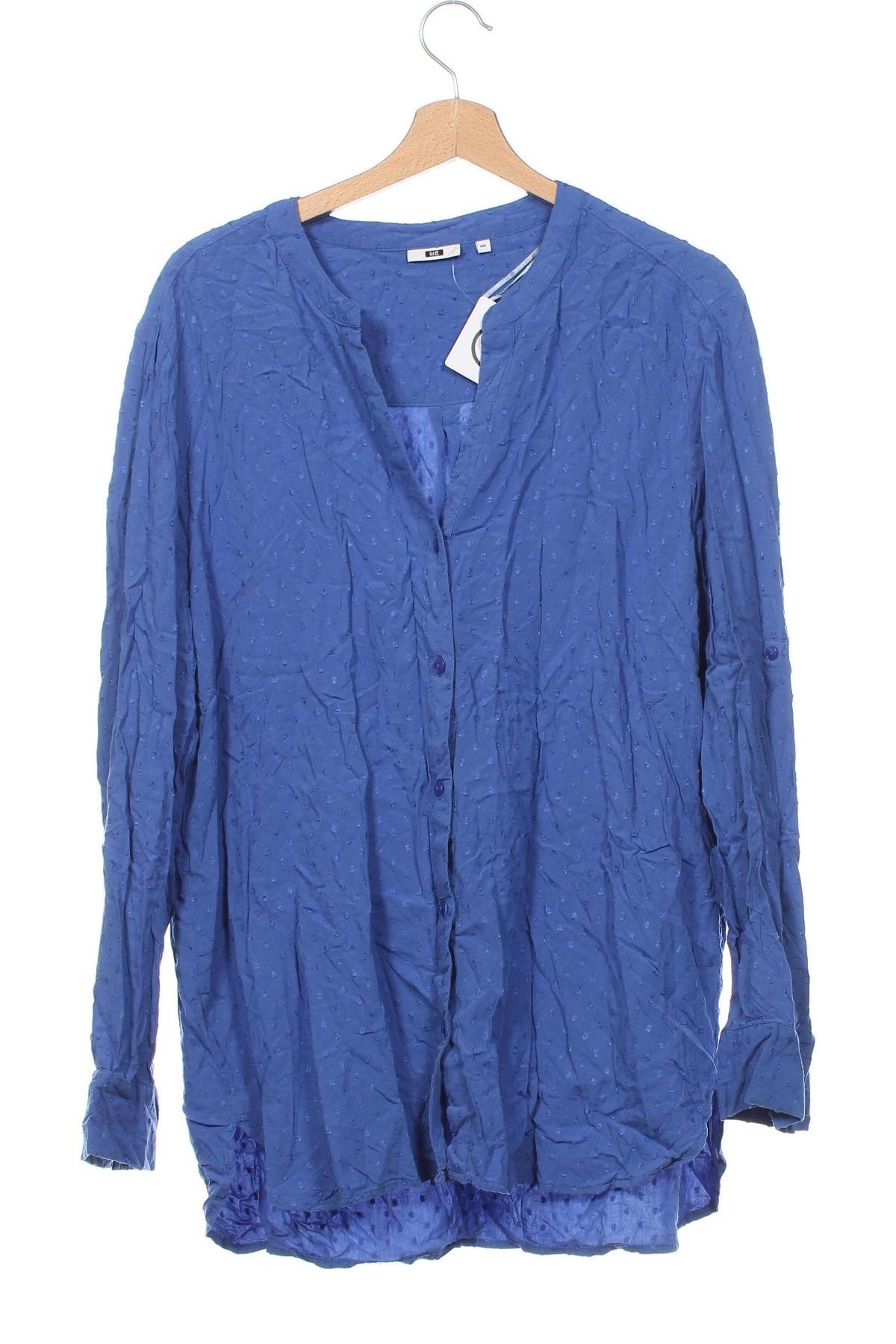 Γυναικείο πουκάμισο WE, Μέγεθος XXL, Χρώμα Μπλέ, Τιμή 7,73 €