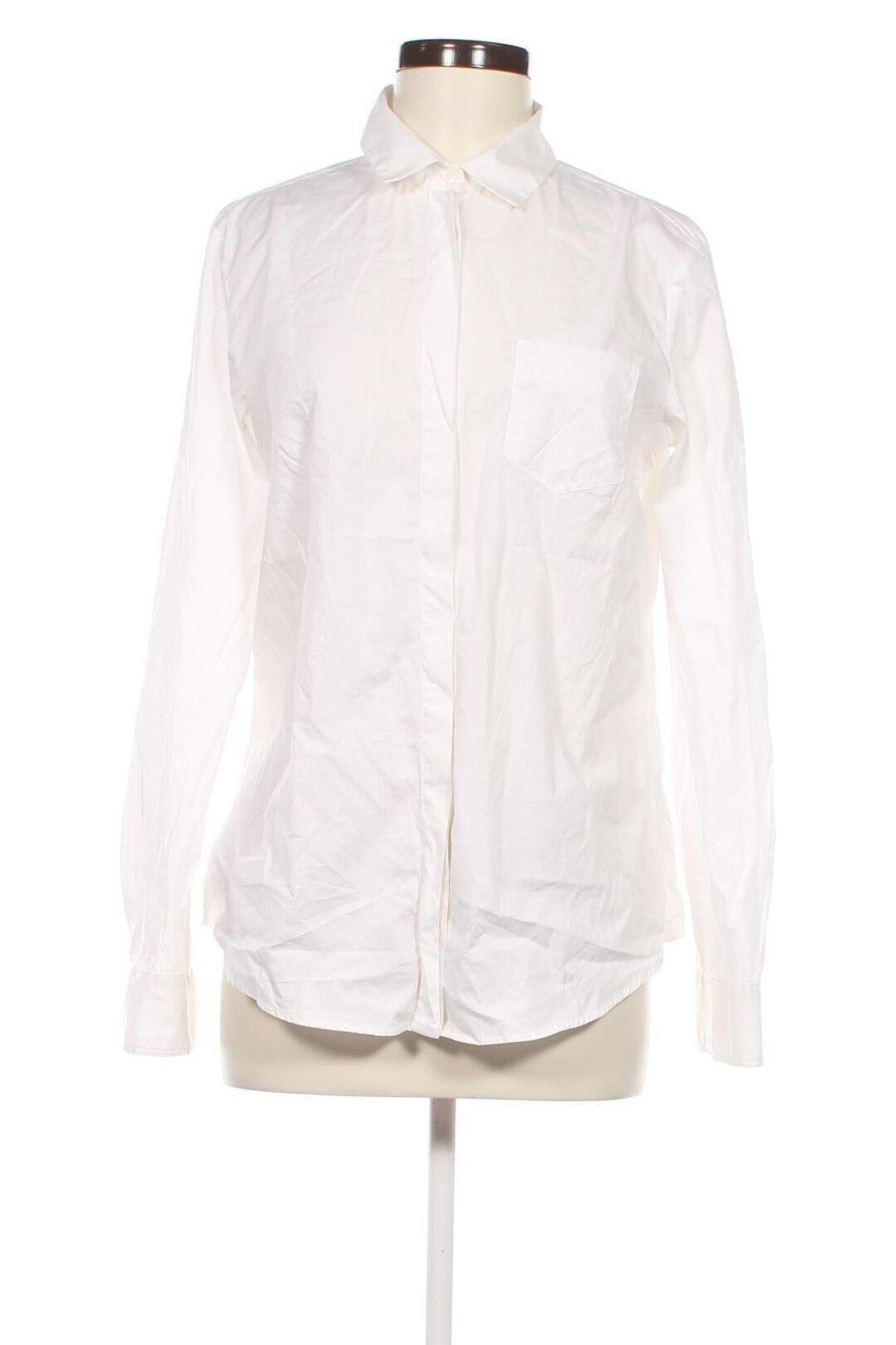 Дамска риза Weekend Max Mara, Размер L, Цвят Бял, Цена 162,70 лв.