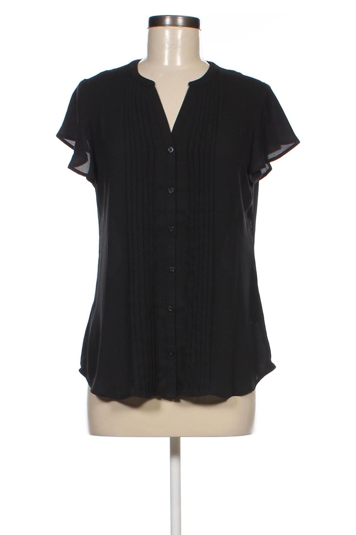 Γυναικείο πουκάμισο Yessica, Μέγεθος S, Χρώμα Μαύρο, Τιμή 7,80 €