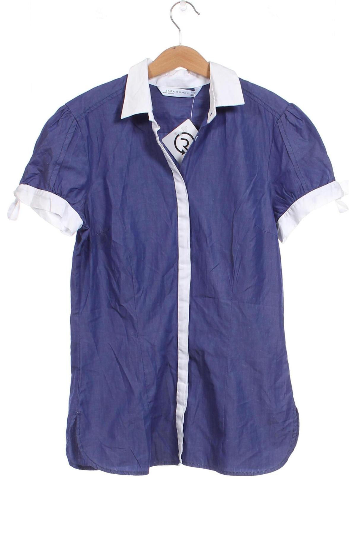 Dámska košeľa  Zara, Veľkosť S, Farba Modrá, Cena  6,12 €