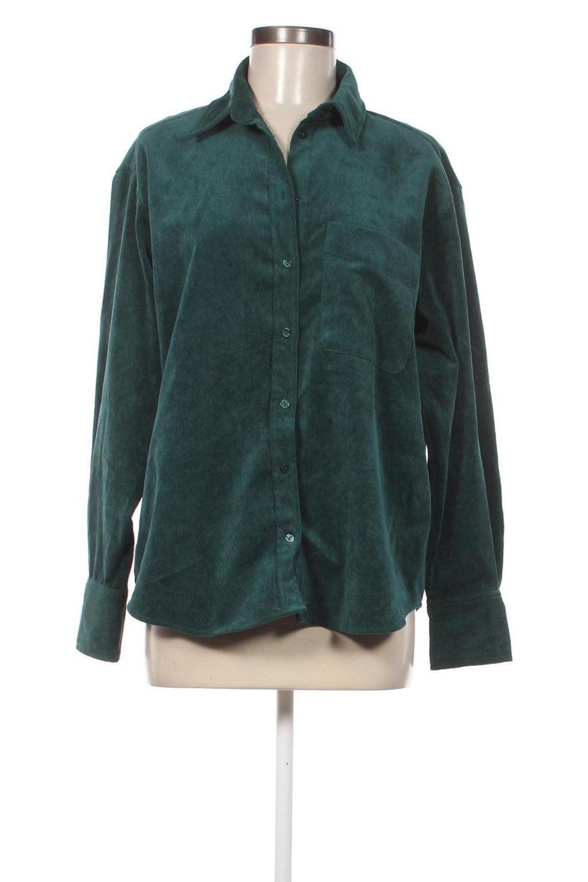 Damenbluse Zara, Größe L, Farbe Grün, Preis € 18,79