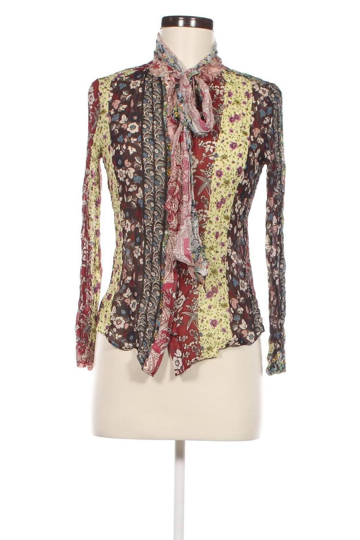 Γυναικείο πουκάμισο Zara, Μέγεθος M, Χρώμα Πολύχρωμο, Τιμή 7,87 €