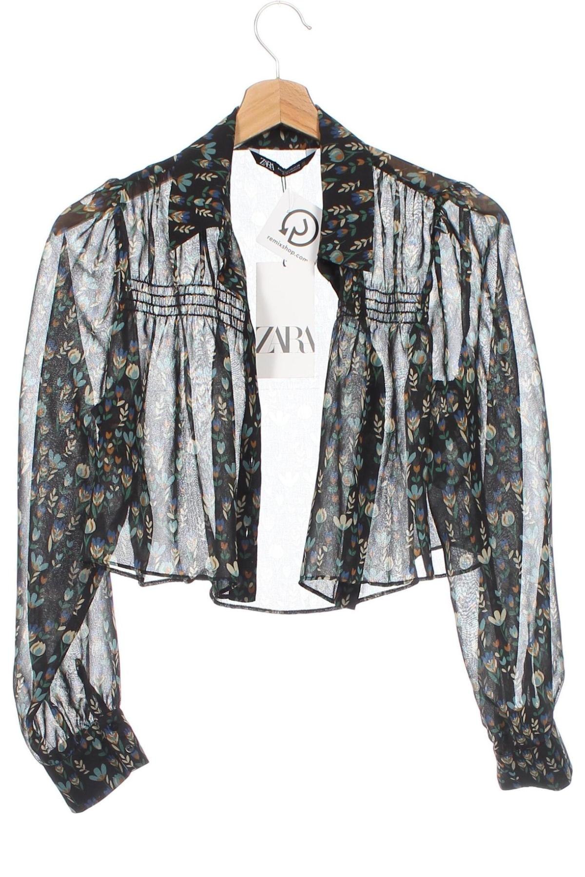 Dámská košile  Zara, Velikost XS, Barva Vícebarevné, Cena  471,00 Kč