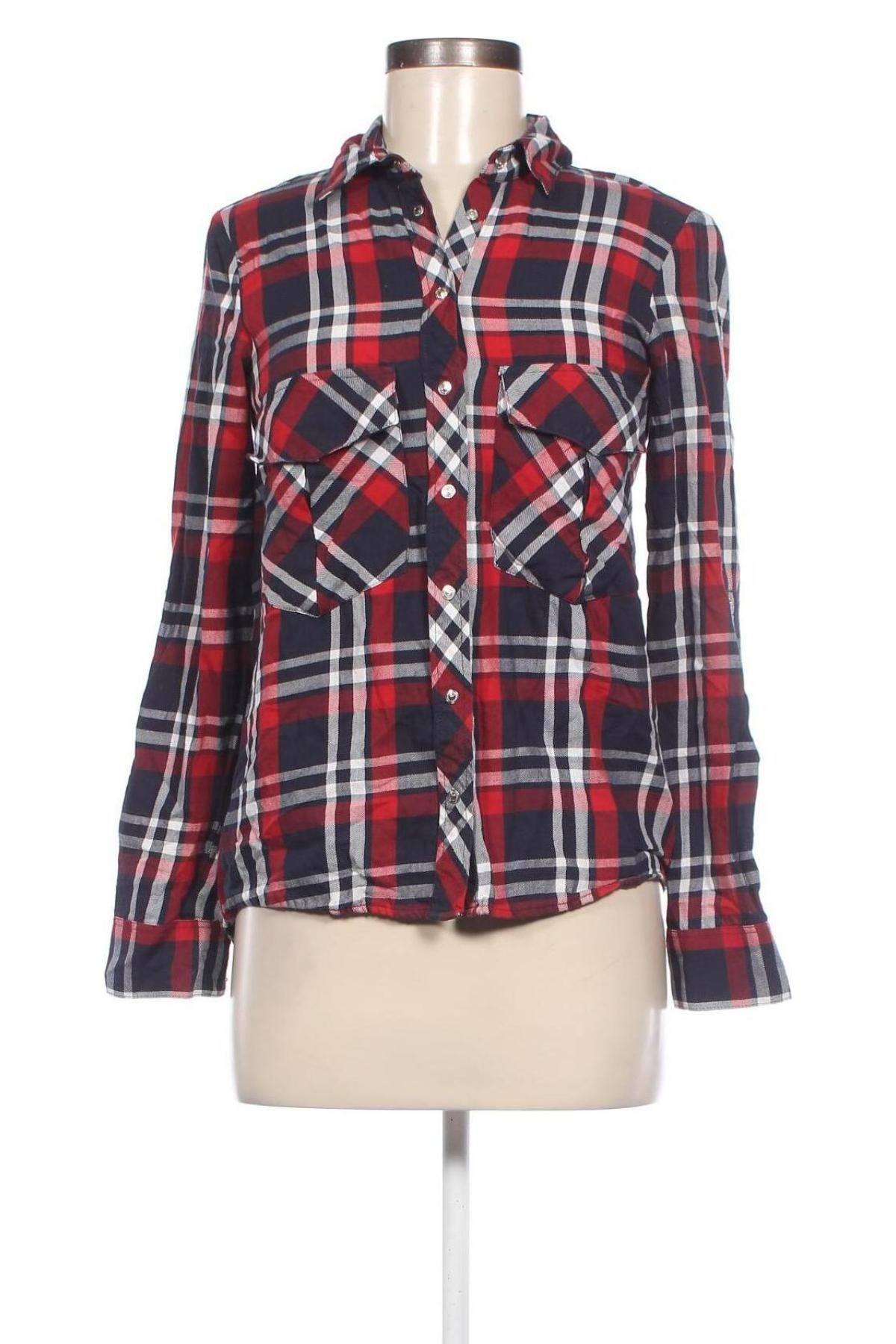 Γυναικείο πουκάμισο Zara, Μέγεθος XS, Χρώμα Πολύχρωμο, Τιμή 8,35 €
