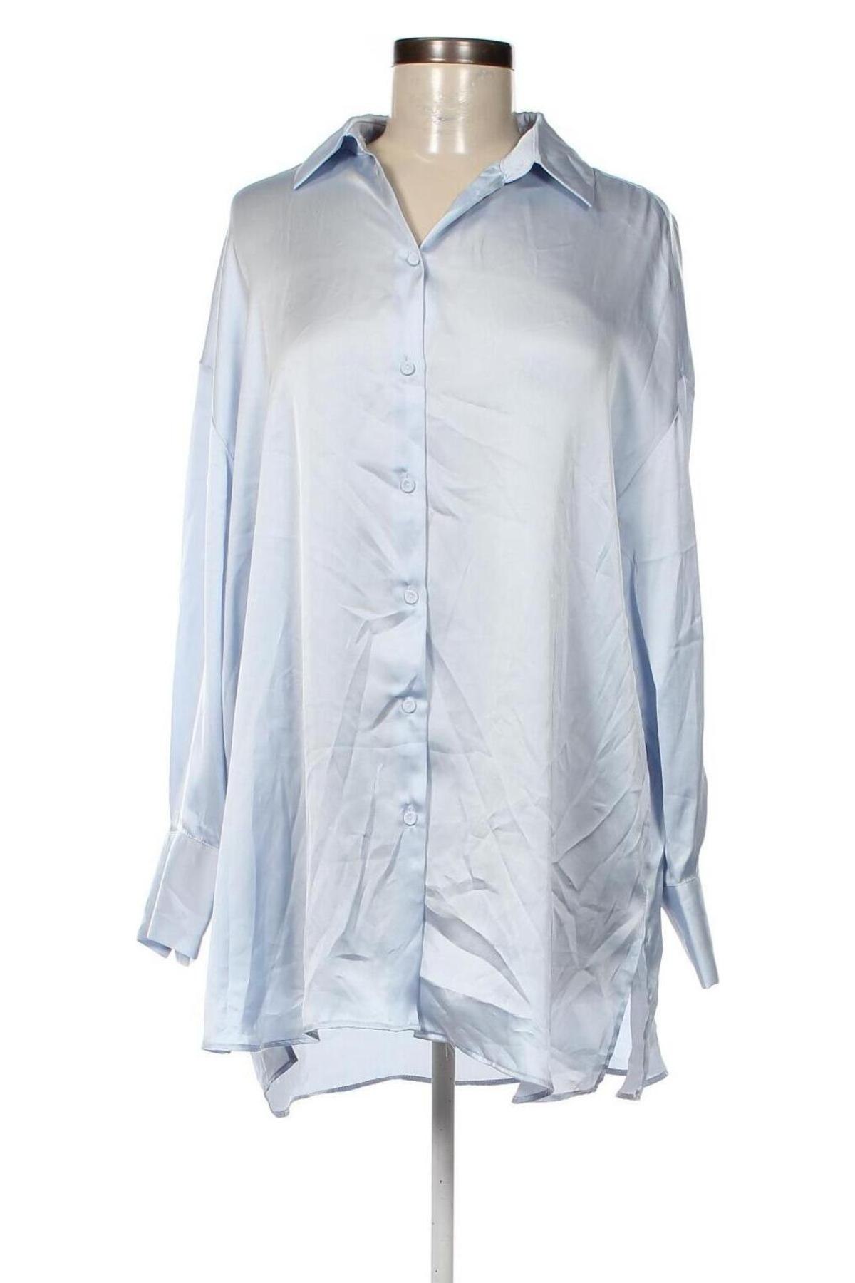 Γυναικείο πουκάμισο Zara, Μέγεθος S, Χρώμα Μπλέ, Τιμή 16,70 €