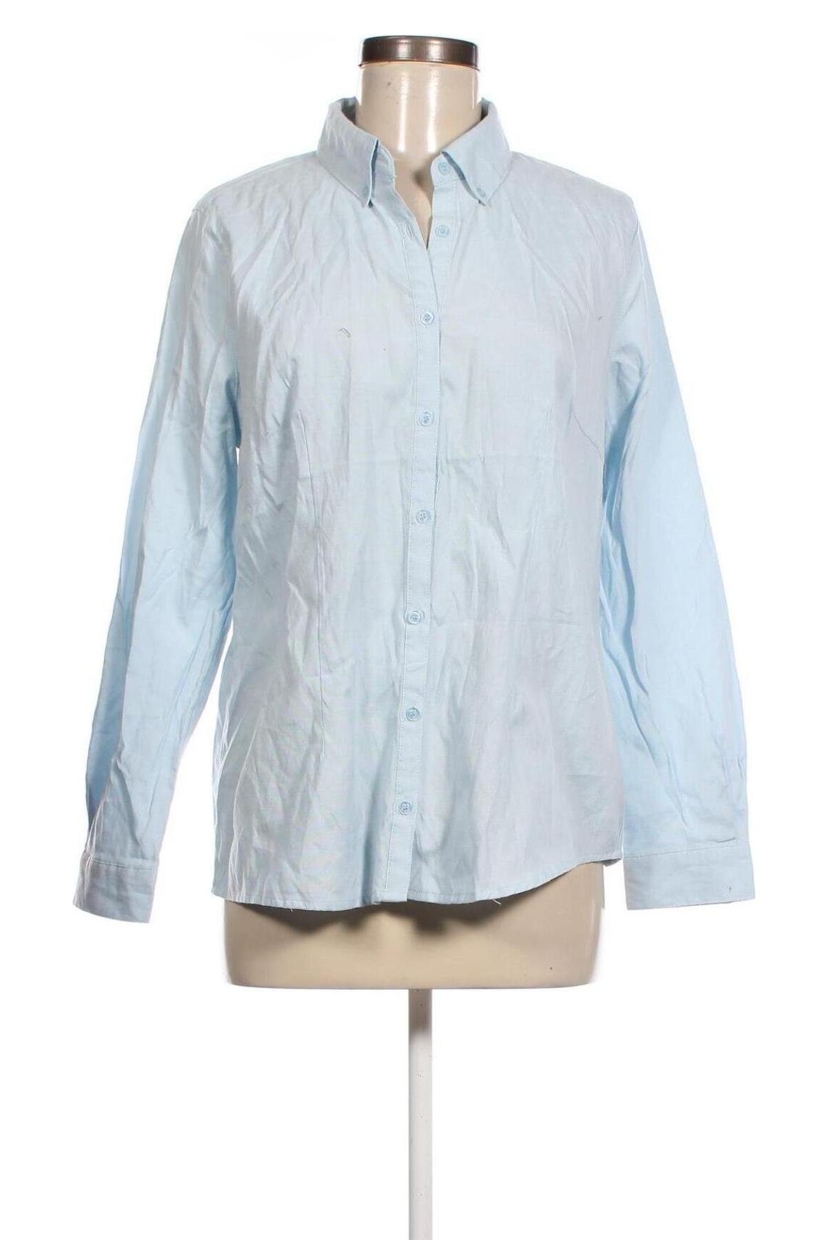 Γυναικείο πουκάμισο Ze-Ze Concept, Μέγεθος M, Χρώμα Μπλέ, Τιμή 7,73 €