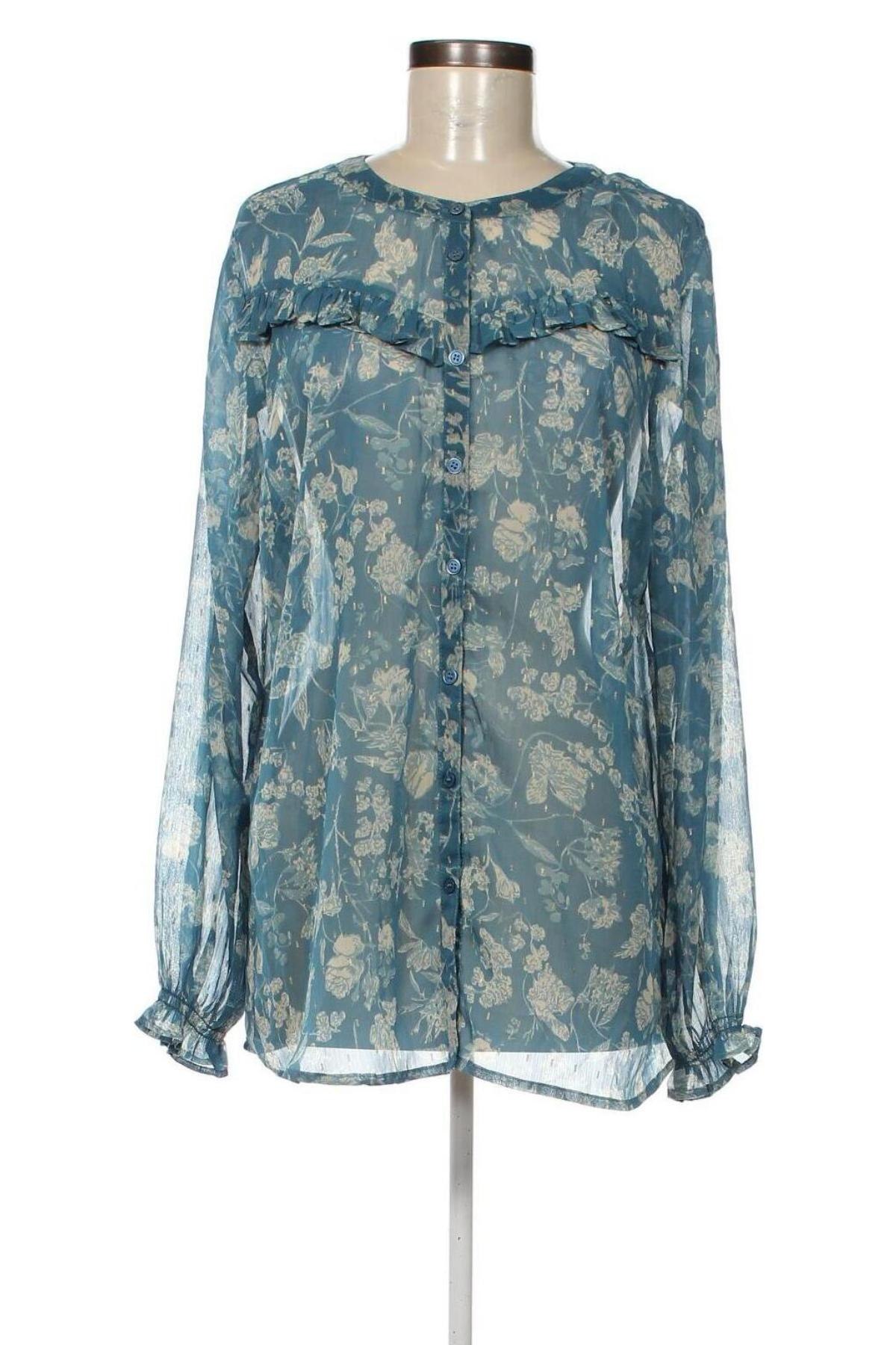 Γυναικείο πουκάμισο Zhenzi, Μέγεθος M, Χρώμα Πολύχρωμο, Τιμή 7,73 €