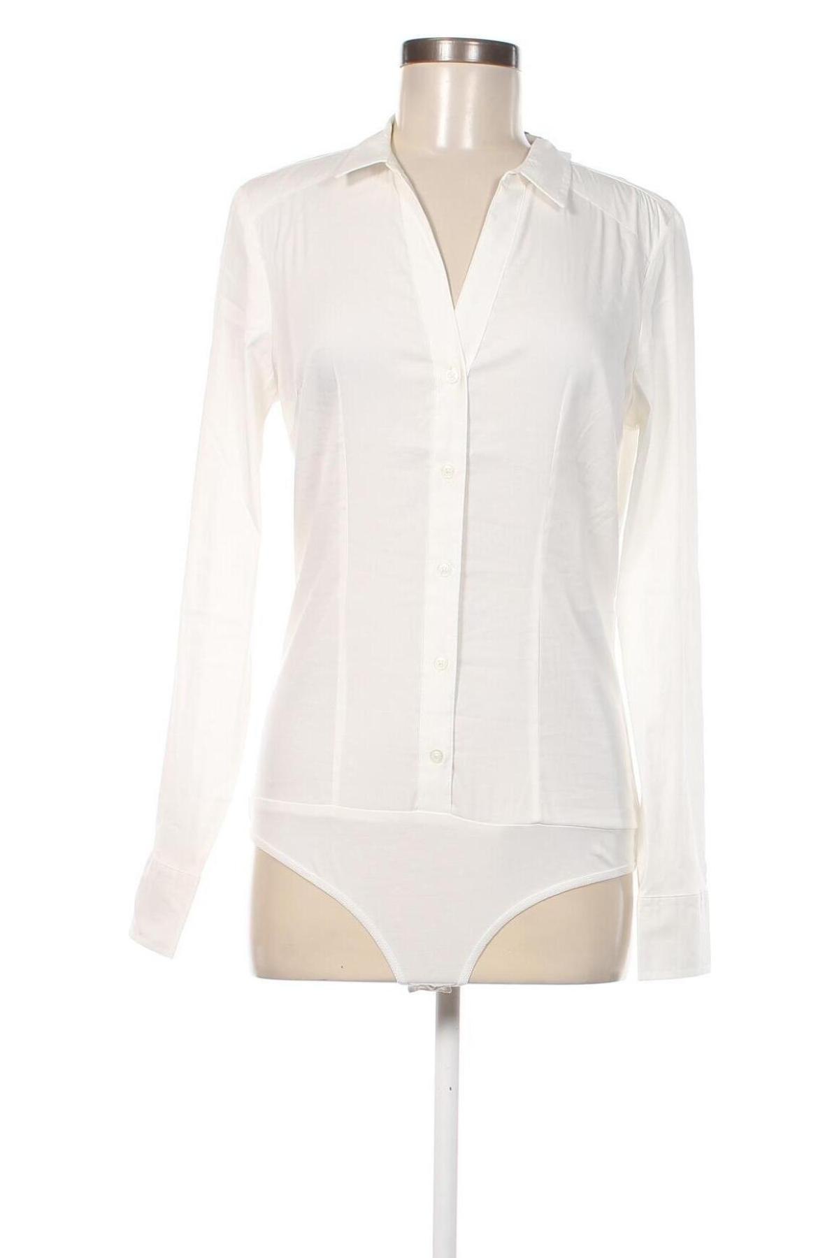 Дамска риза-боди Vero Moda, Размер M, Цвят Бял, Цена 23,00 лв.
