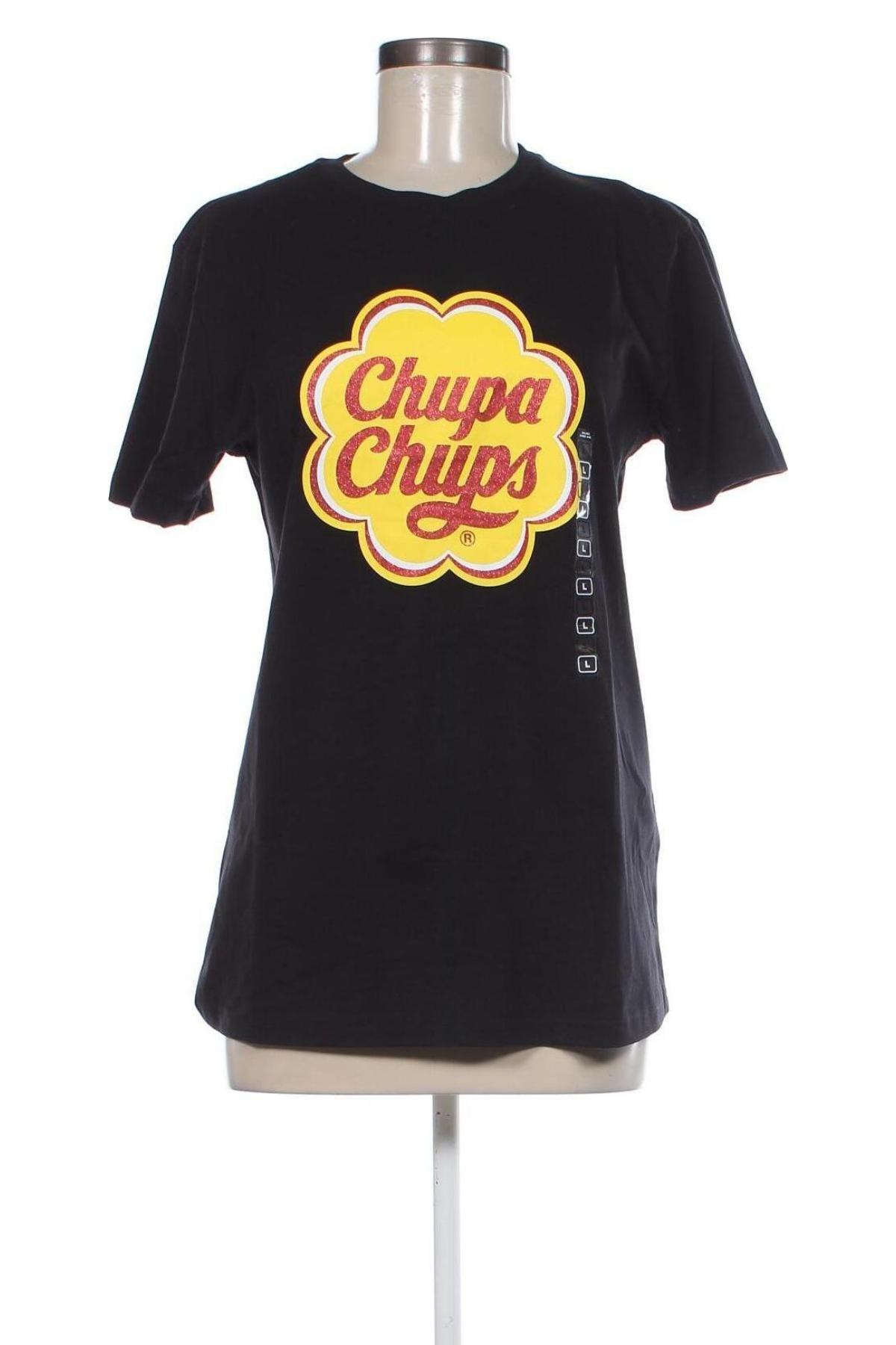 Γυναικείο t-shirt, Μέγεθος L, Χρώμα Μαύρο, Τιμή 5,09 €