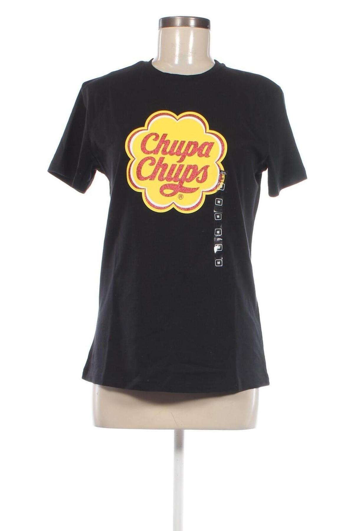 Γυναικείο t-shirt, Μέγεθος M, Χρώμα Μαύρο, Τιμή 10,82 €