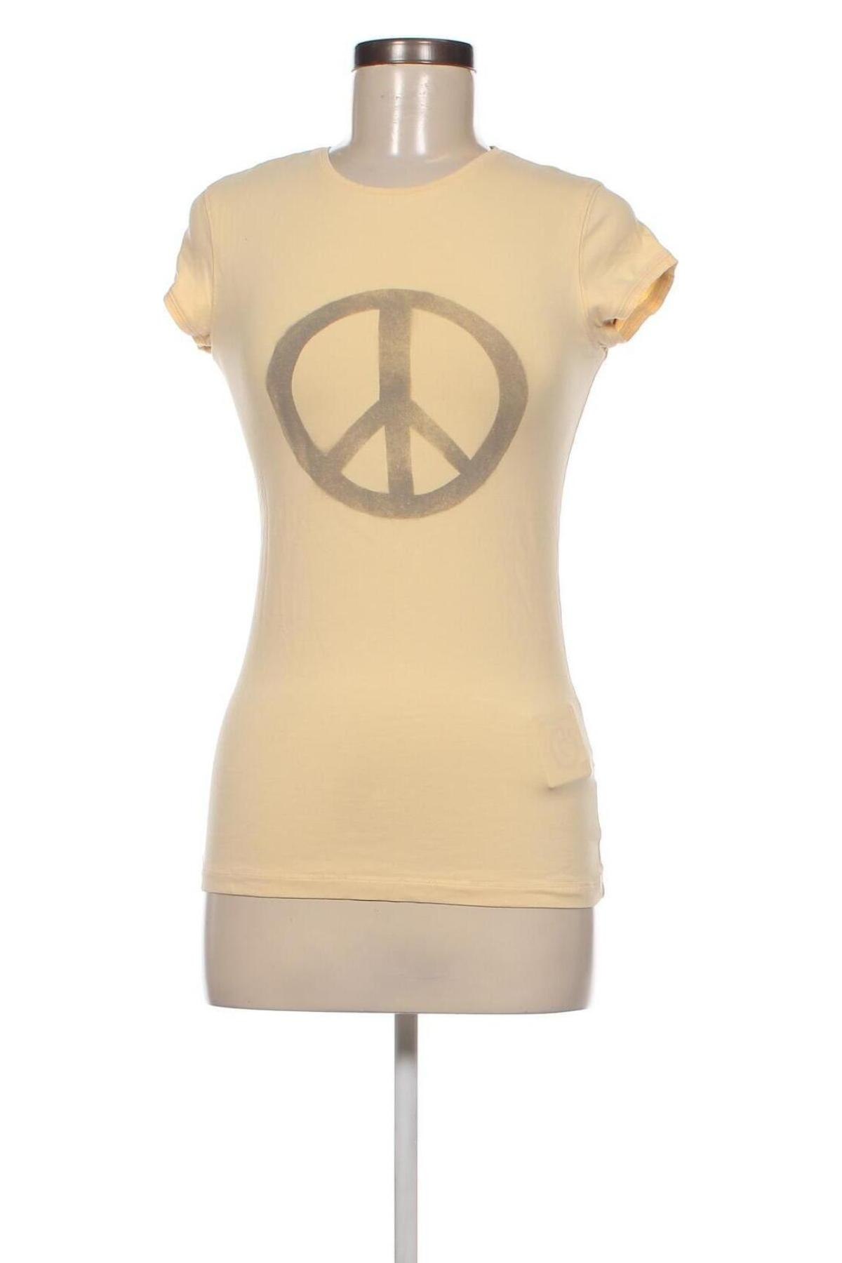 Γυναικείο t-shirt, Μέγεθος S, Χρώμα Κίτρινο, Τιμή 3,80 €