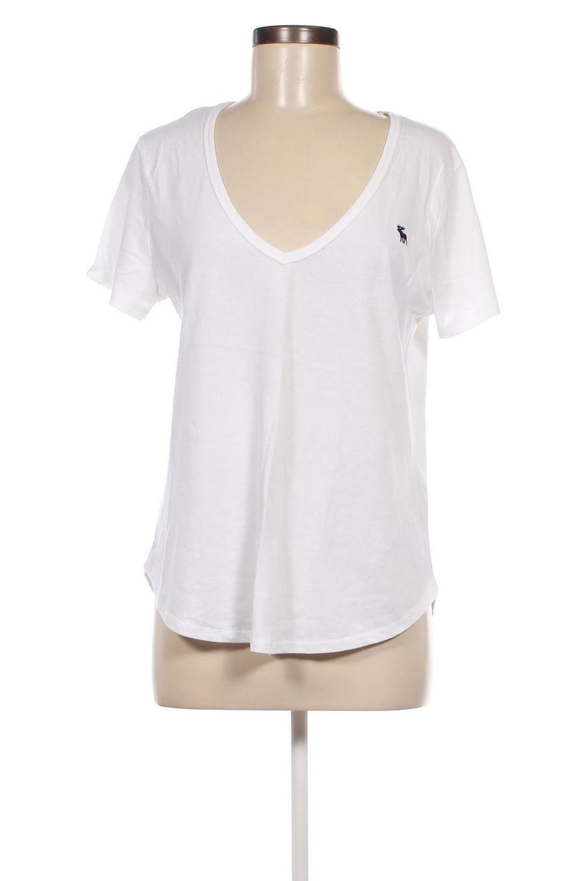 Dámske tričko Abercrombie & Fitch, Veľkosť L, Farba Biela, Cena  31,96 €
