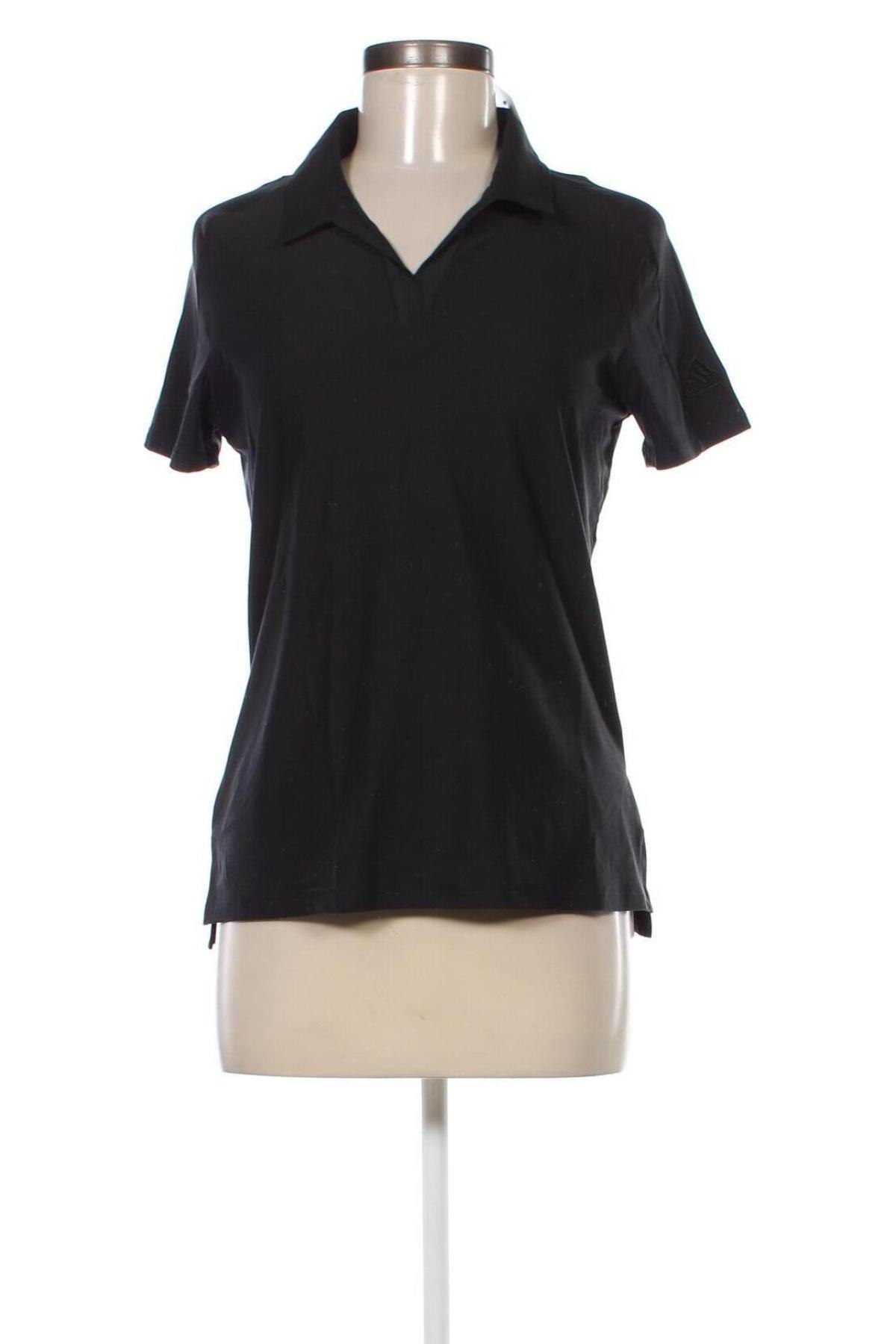 Γυναικείο t-shirt Adidas, Μέγεθος S, Χρώμα Μαύρο, Τιμή 14,38 €