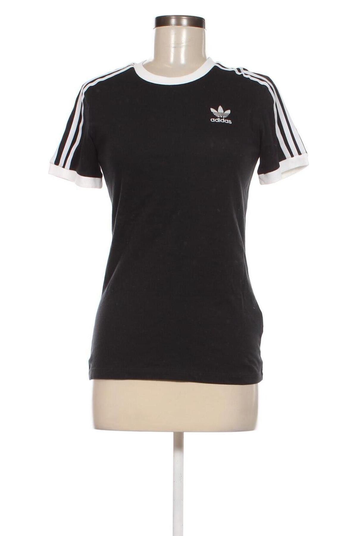 Дамска тениска Adidas Originals, Размер XXS, Цвят Черен, Цена 34,10 лв.