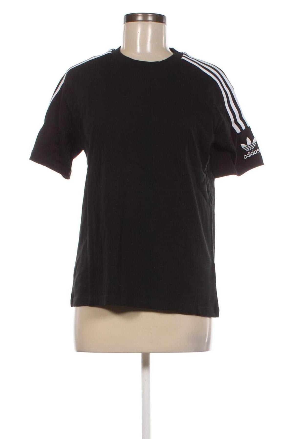 Damski T-shirt Adidas Originals, Rozmiar M, Kolor Czarny, Cena 165,26 zł