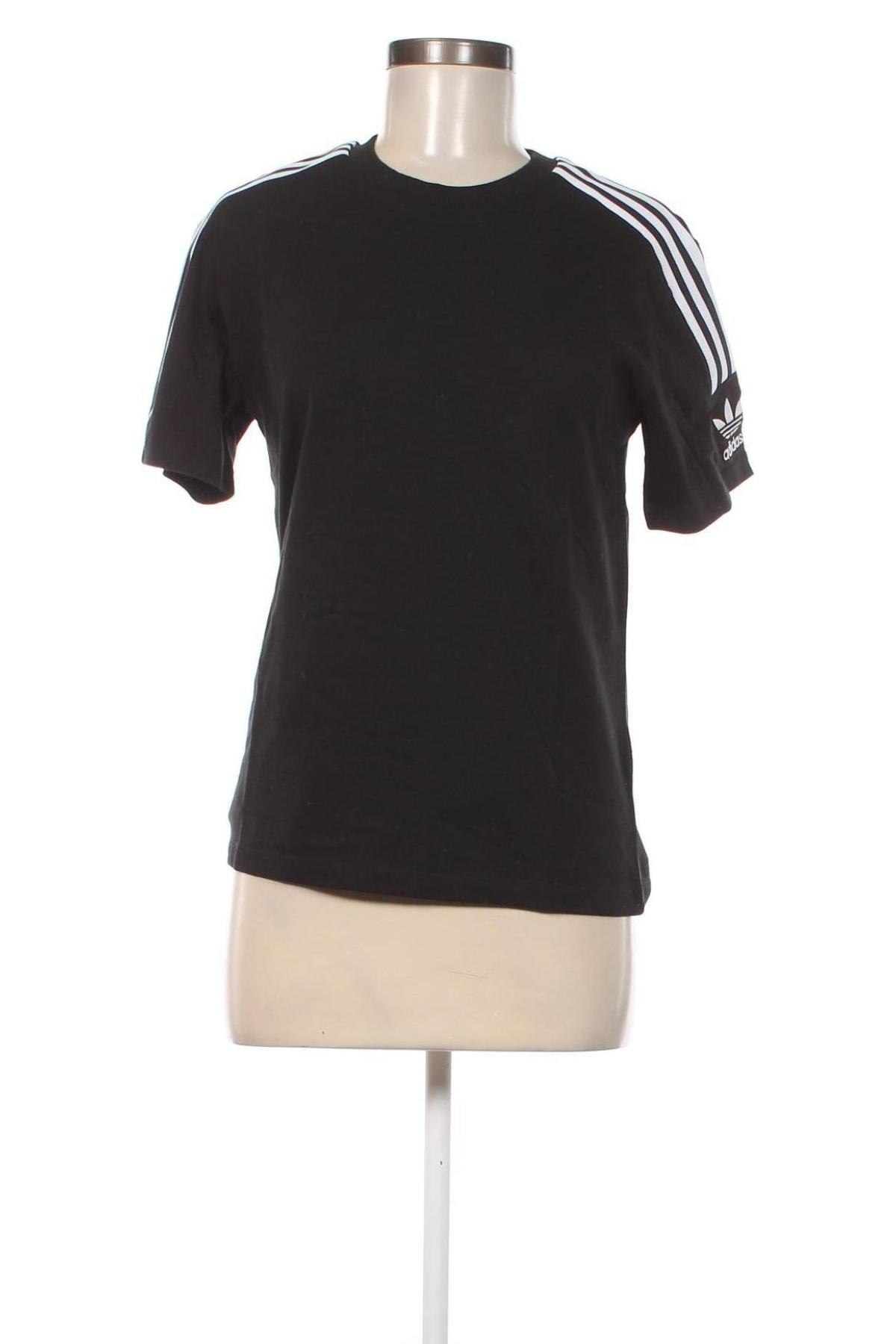 Γυναικείο t-shirt Adidas Originals, Μέγεθος XS, Χρώμα Μαύρο, Τιμή 17,58 €
