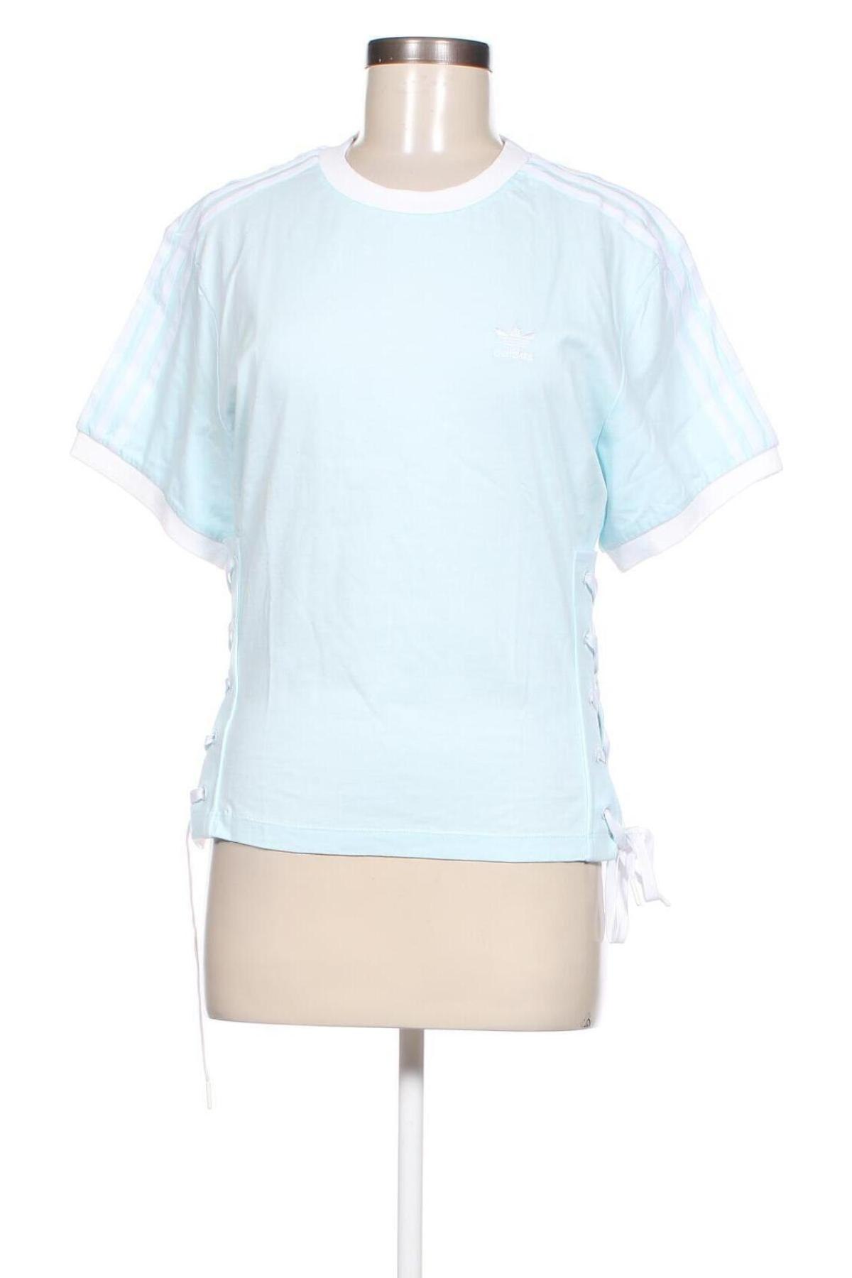 Damen T-Shirt Adidas Originals, Größe XS, Farbe Blau, Preis € 15,98