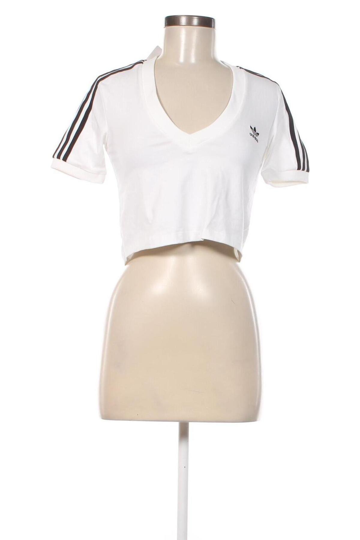 Damen T-Shirt Adidas Originals, Größe S, Farbe Weiß, Preis € 17,58