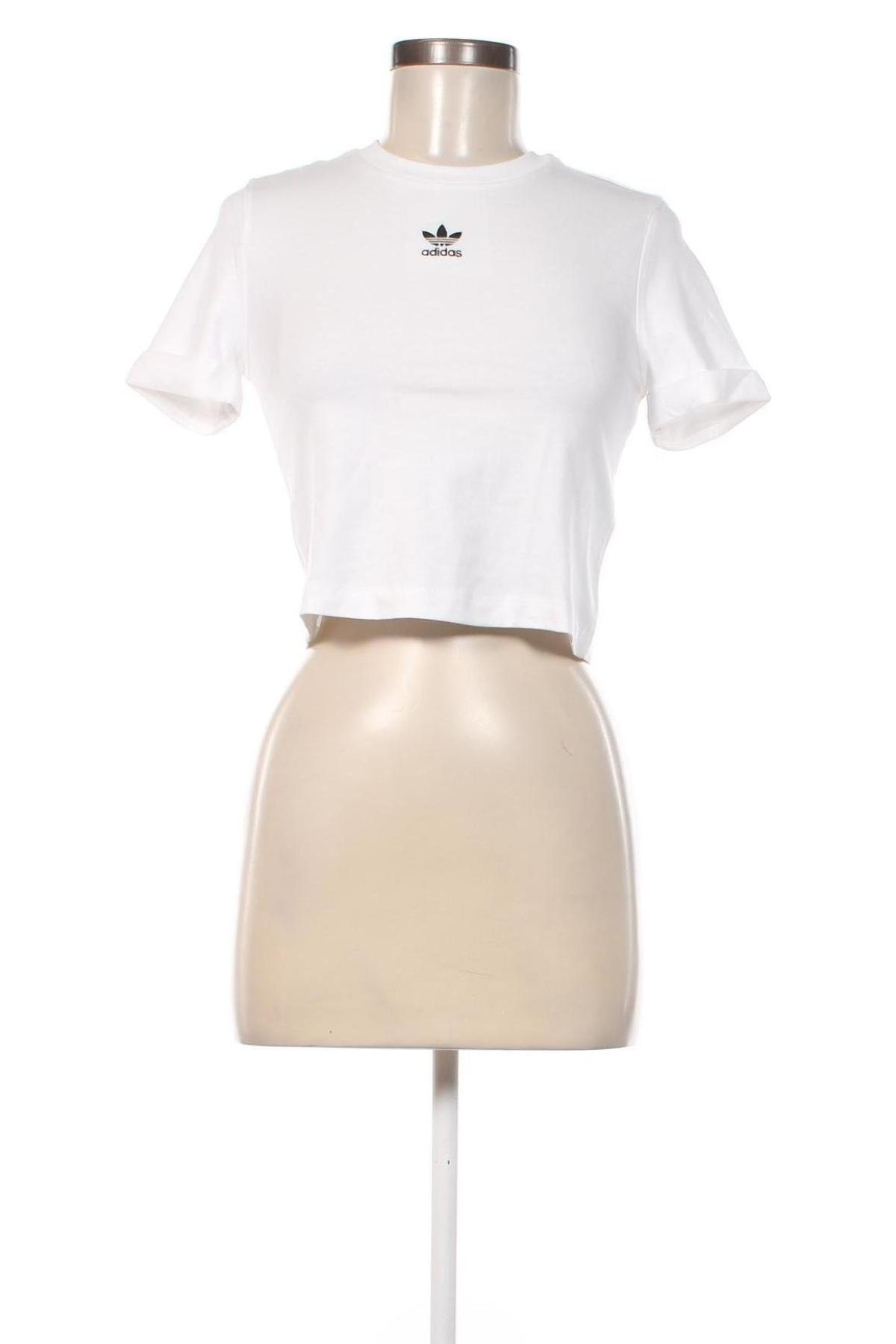 Damen T-Shirt Adidas Originals, Größe XS, Farbe Weiß, Preis € 23,97