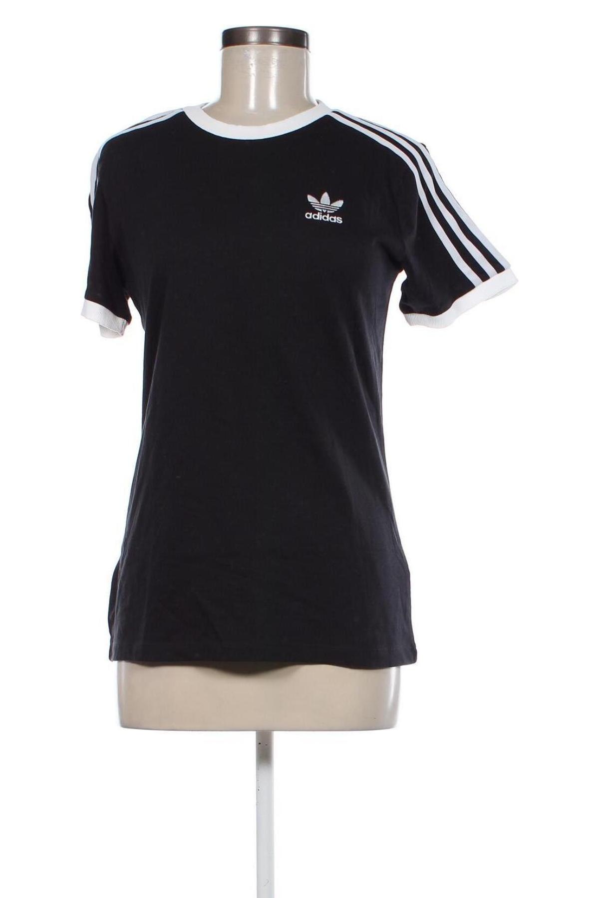 Damski T-shirt Adidas Originals, Rozmiar S, Kolor Czarny, Cena 90,89 zł