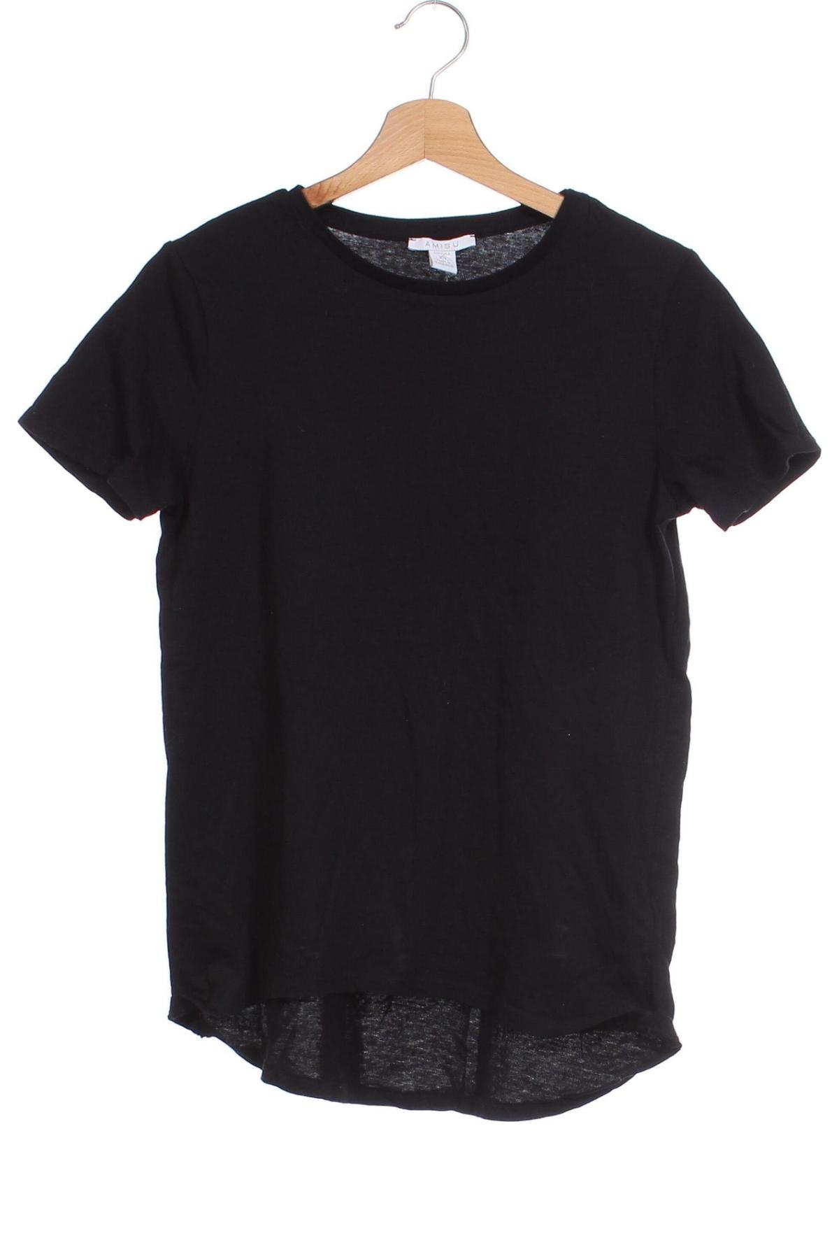 Damen T-Shirt Amisu, Größe XS, Farbe Schwarz, Preis 3,99 €