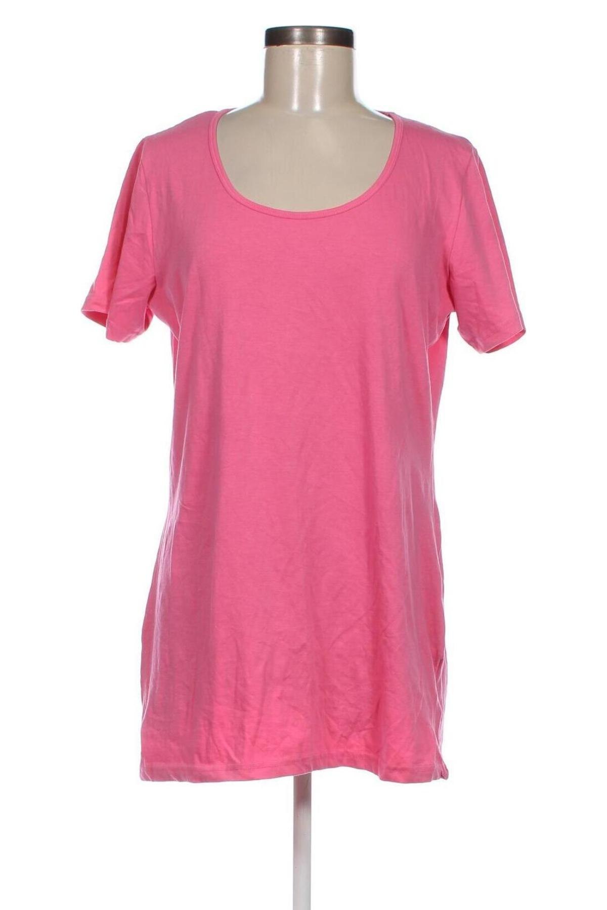 Tricou de femei Basic Collection, Mărime XXL, Culoare Roz, Preț 42,76 Lei