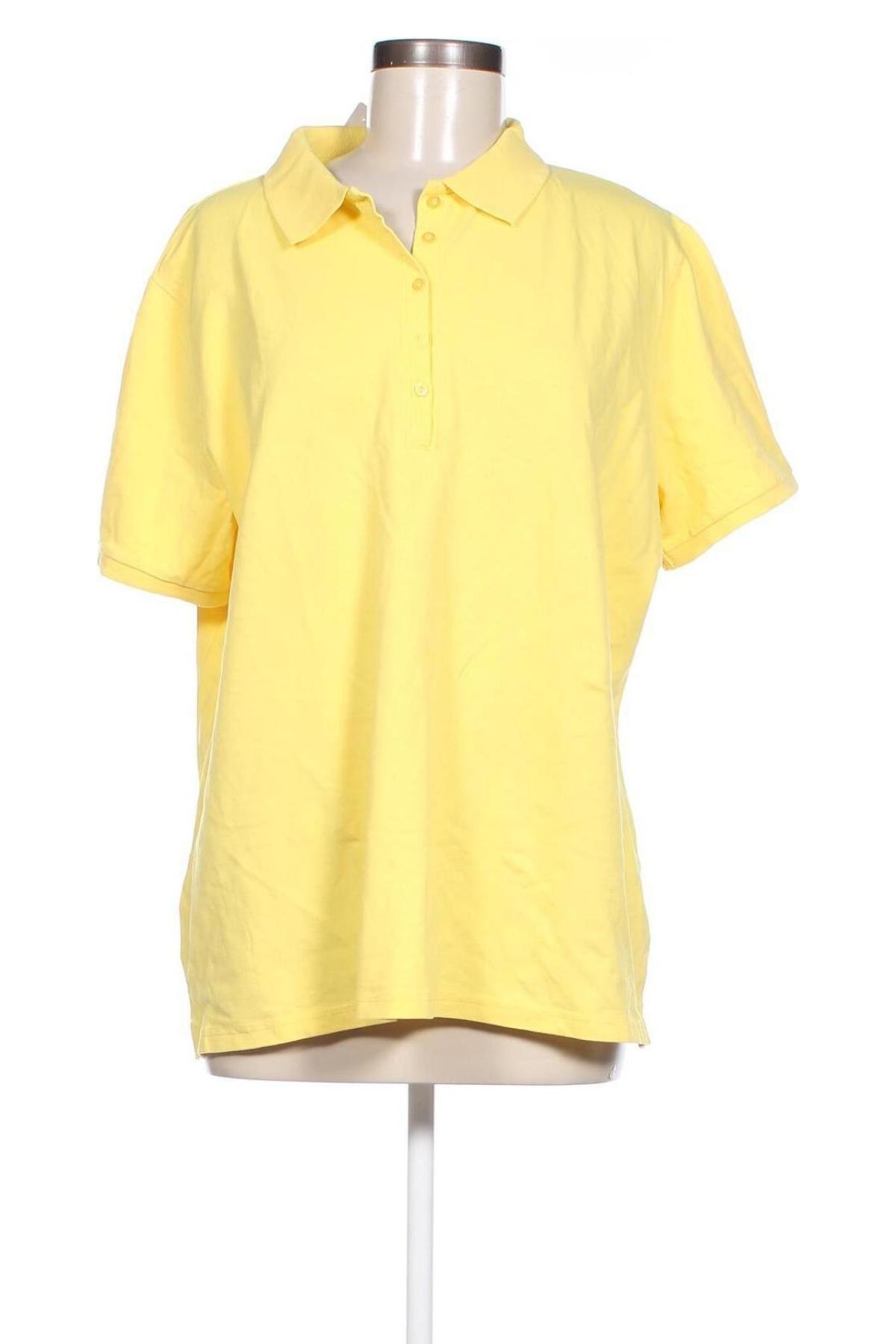 Γυναικείο t-shirt Best Connections, Μέγεθος XXL, Χρώμα Κίτρινο, Τιμή 8,04 €