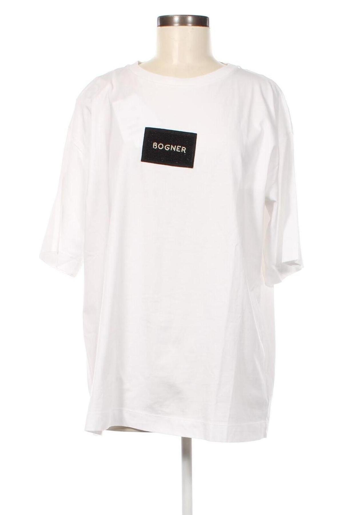 Γυναικείο t-shirt Bogner, Μέγεθος L, Χρώμα Λευκό, Τιμή 36,00 €