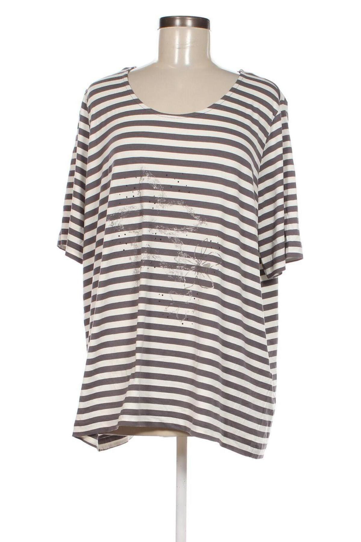 Γυναικείο t-shirt Bonita, Μέγεθος XXL, Χρώμα Πολύχρωμο, Τιμή 8,04 €