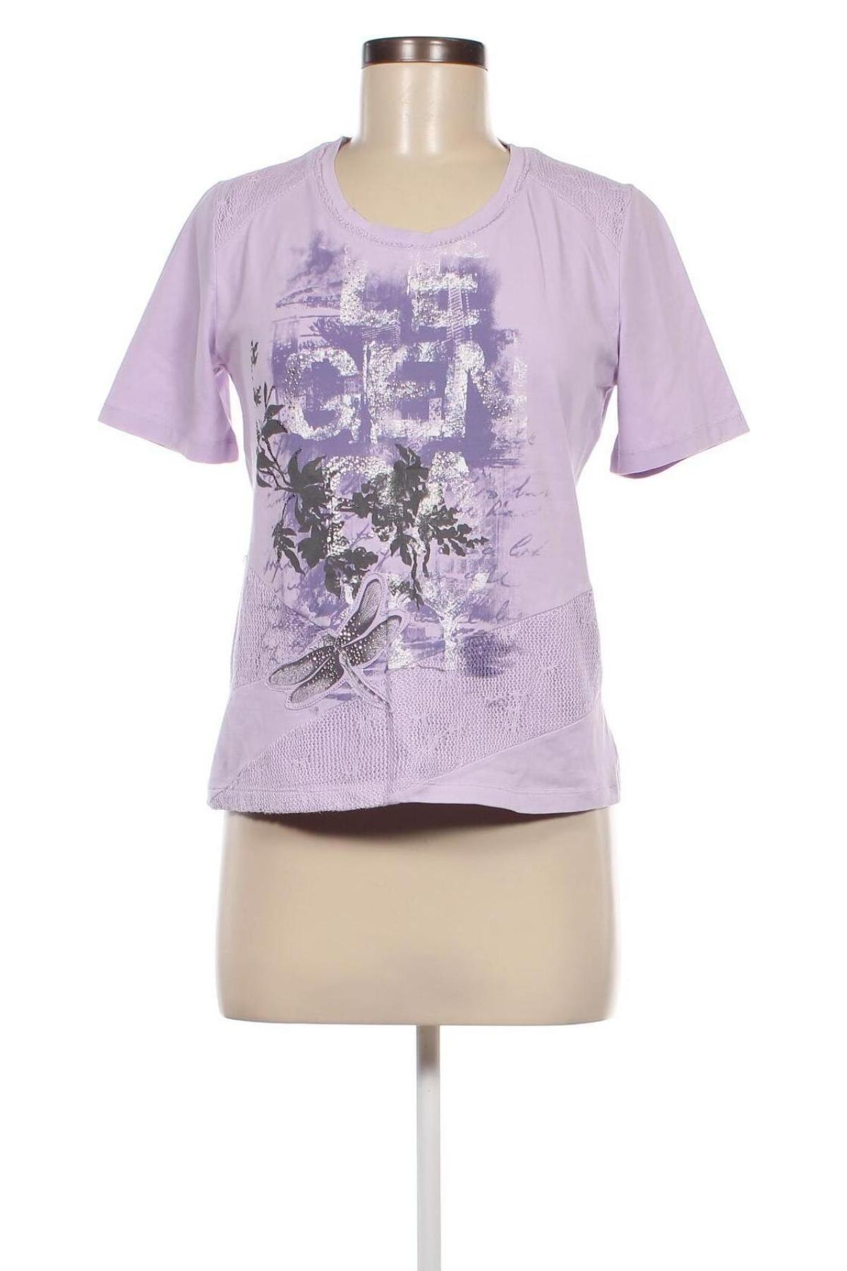 Damen T-Shirt Bonita, Größe M, Farbe Lila, Preis 3,77 €