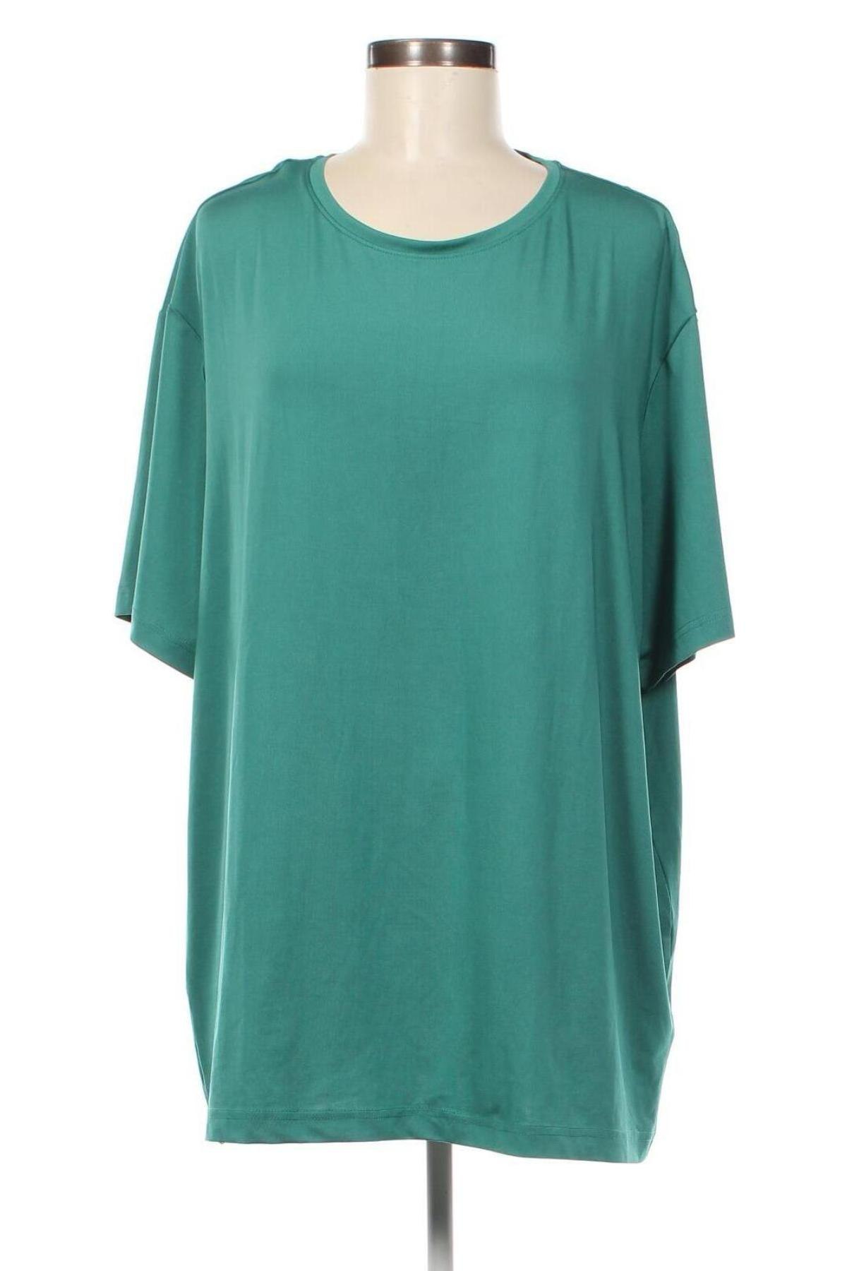 Γυναικείο t-shirt Bpc Bonprix Collection, Μέγεθος 5XL, Χρώμα Πράσινο, Τιμή 8,04 €