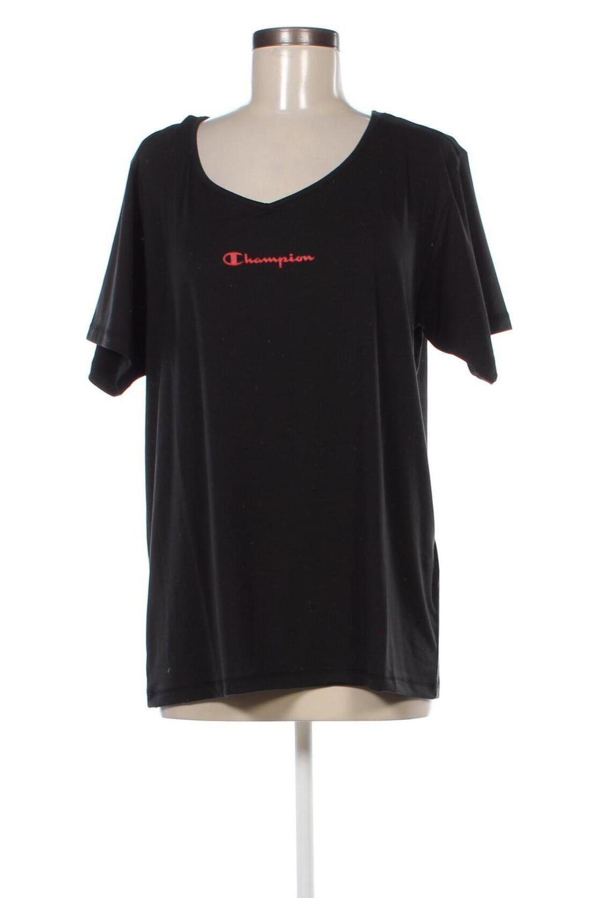 Damen T-Shirt Champion, Größe XL, Farbe Schwarz, Preis € 11,14