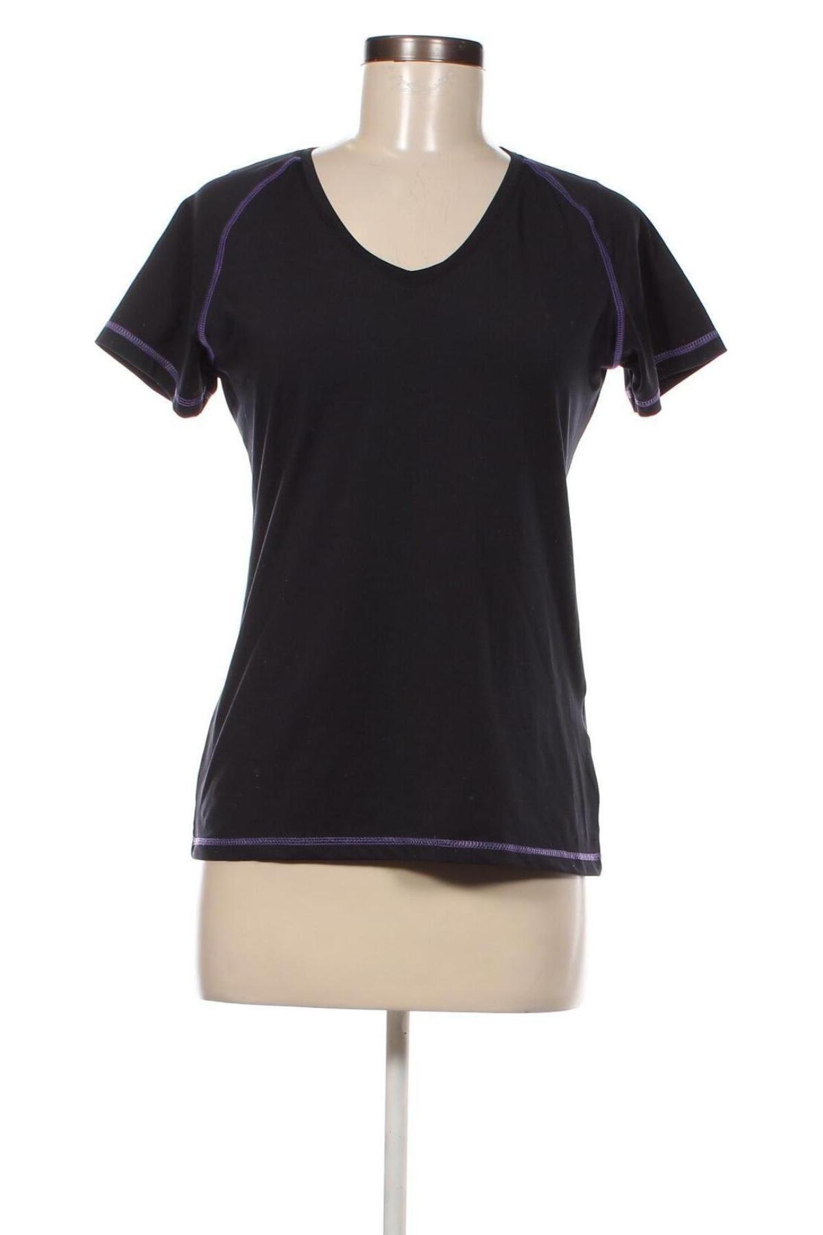 Γυναικείο t-shirt Crivit, Μέγεθος S, Χρώμα Μαύρο, Τιμή 4,82 €