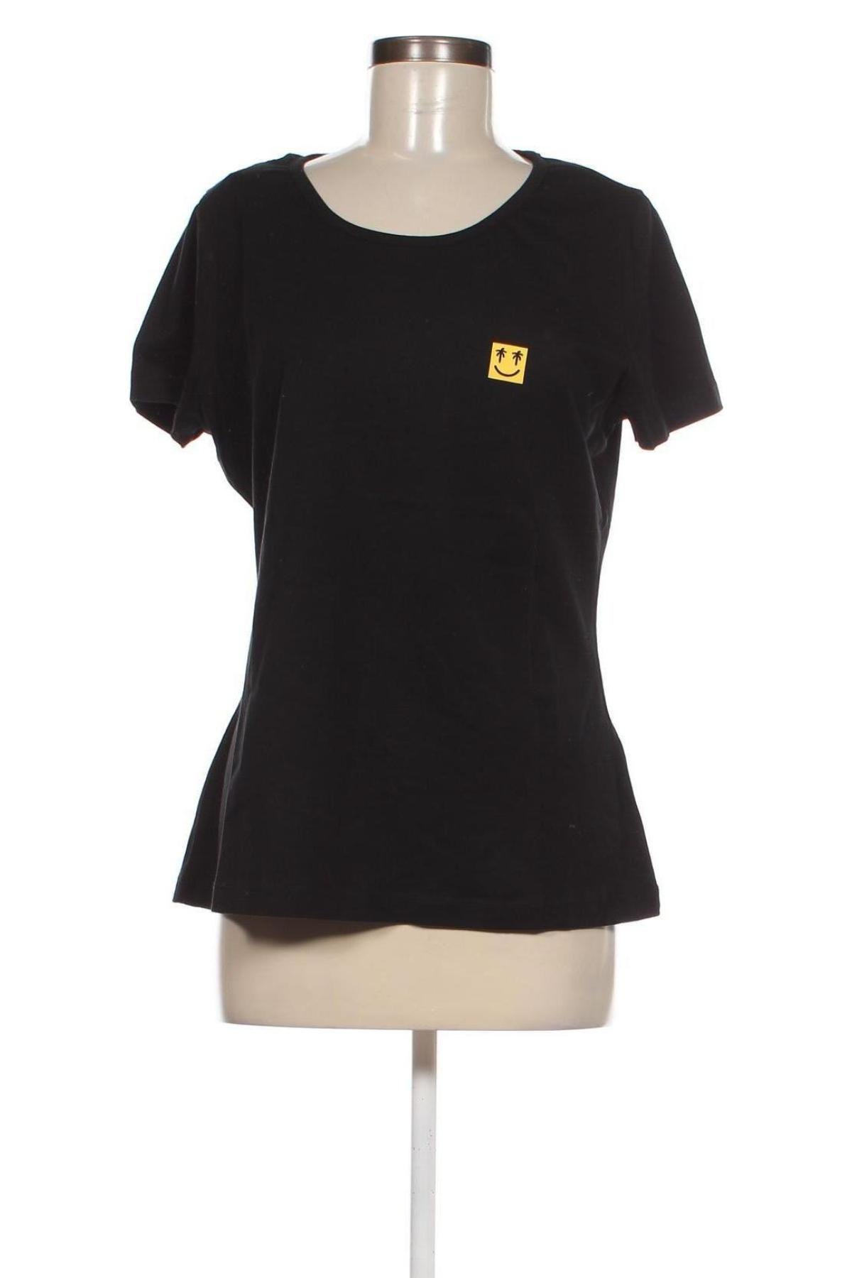 Γυναικείο t-shirt Degree, Μέγεθος L, Χρώμα Μαύρο, Τιμή 6,49 €