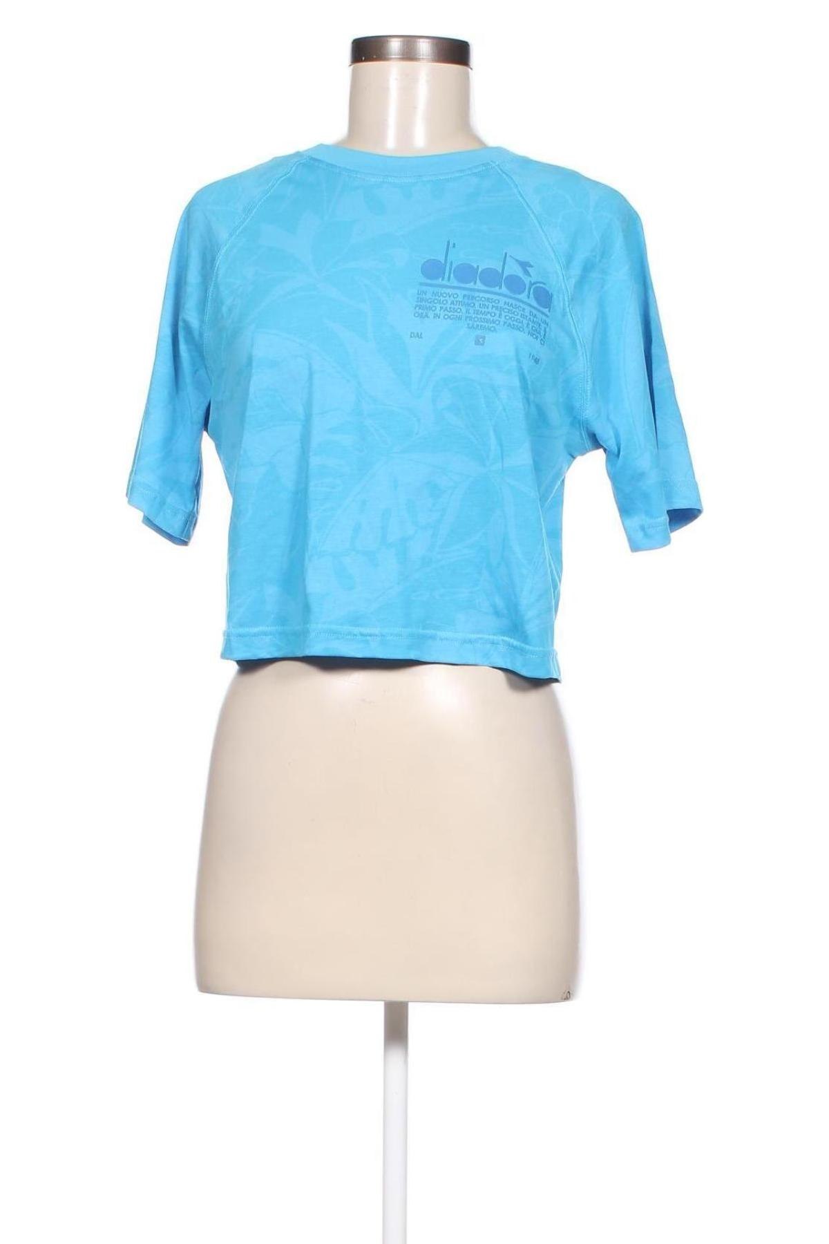 Dámske tričko Diadora, Veľkosť XS, Farba Modrá, Cena  22,37 €