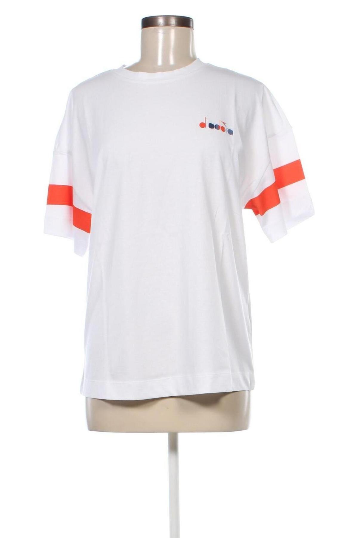 Damski T-shirt Diadora, Rozmiar M, Kolor Biały, Cena 165,26 zł