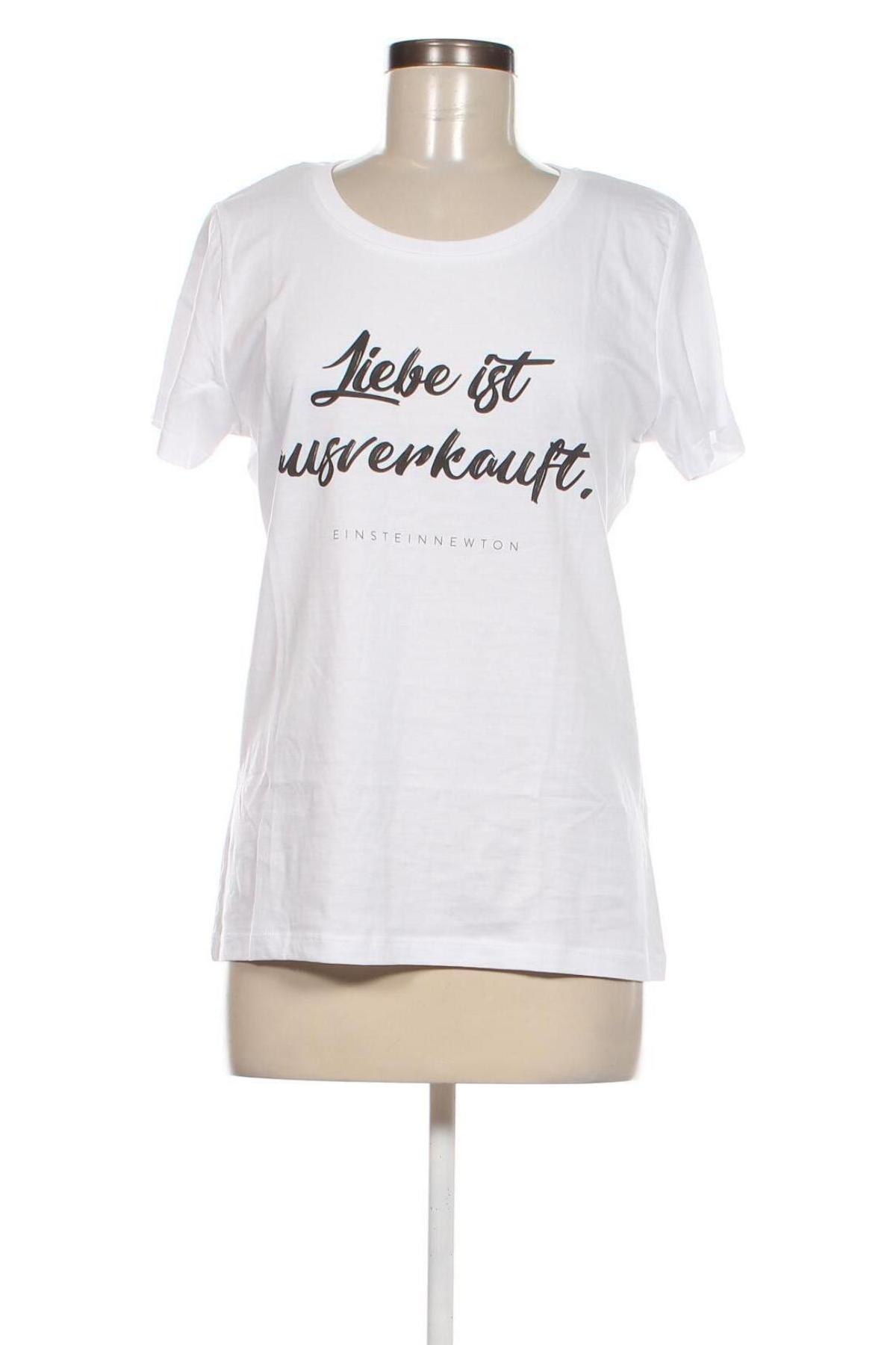 Γυναικείο t-shirt Einstein&Newton, Μέγεθος M, Χρώμα Λευκό, Τιμή 10,21 €