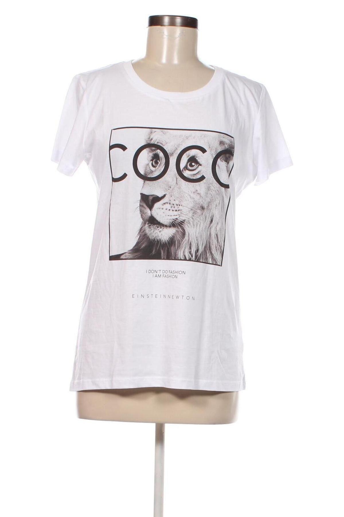 Γυναικείο t-shirt Einstein&Newton, Μέγεθος L, Χρώμα Λευκό, Τιμή 18,56 €