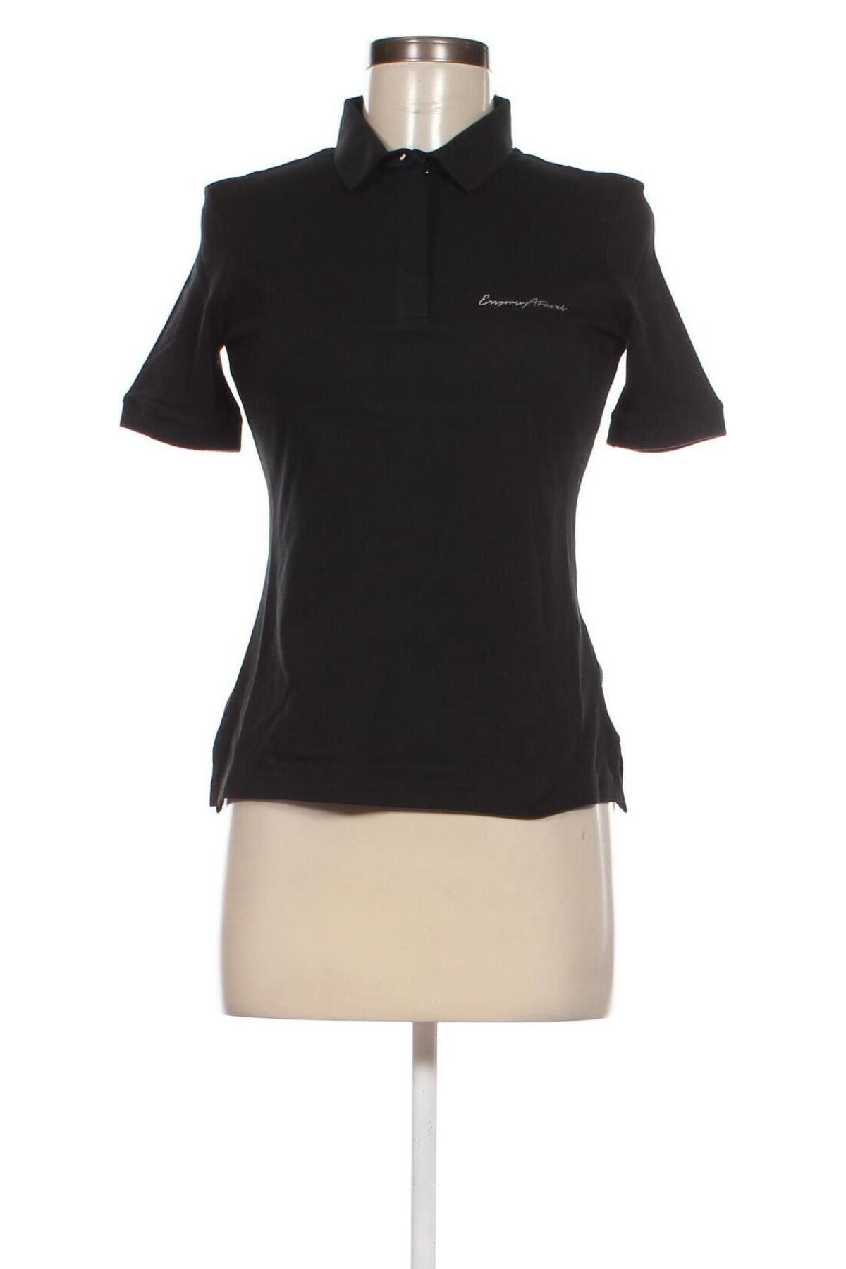 Tricou de femei Emporio Armani, Mărime M, Culoare Negru, Preț 460,53 Lei