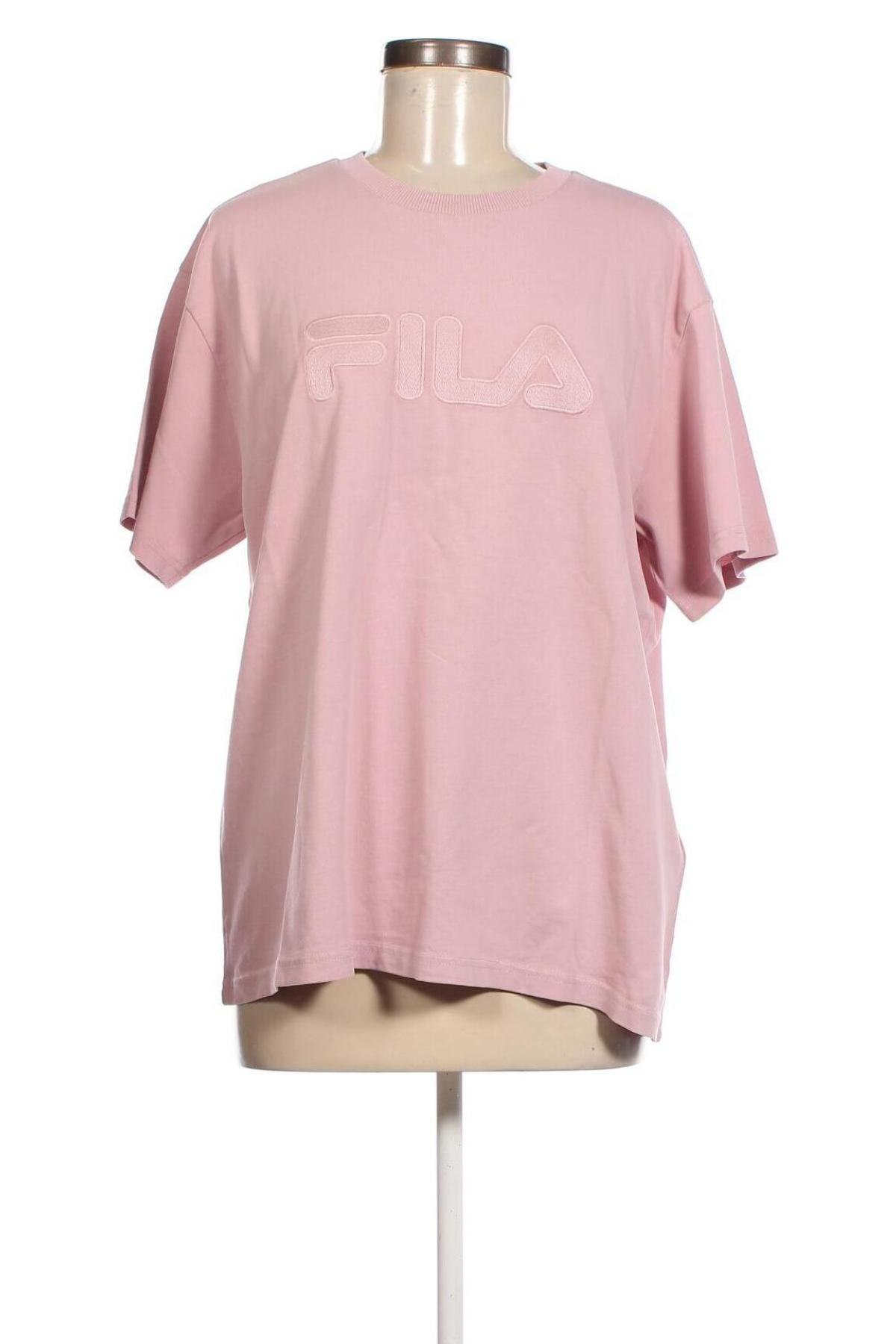 Γυναικείο t-shirt FILA, Μέγεθος XL, Χρώμα Ρόζ , Τιμή 17,58 €