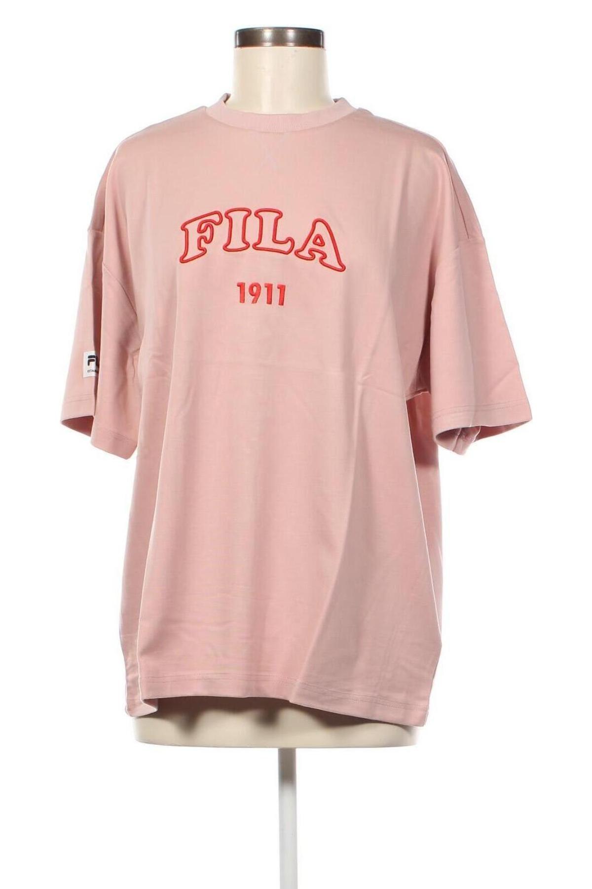 Дамска тениска FILA, Размер M, Цвят Пепел от рози, Цена 55,80 лв.