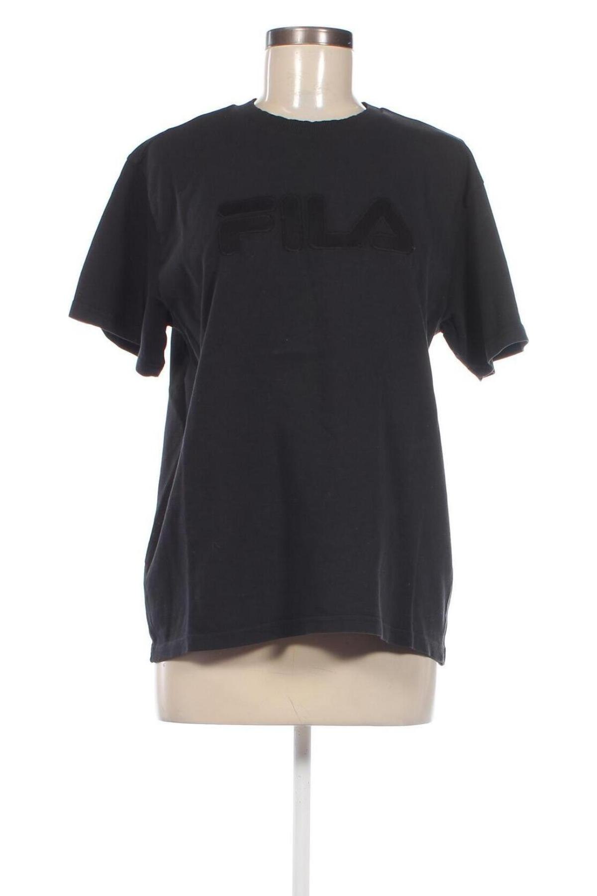 Γυναικείο t-shirt FILA, Μέγεθος L, Χρώμα Μαύρο, Τιμή 31,96 €