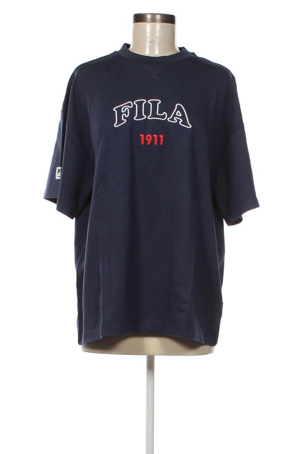 Tricou de femei FILA, Mărime M, Culoare Albastru, Preț 183,56 Lei